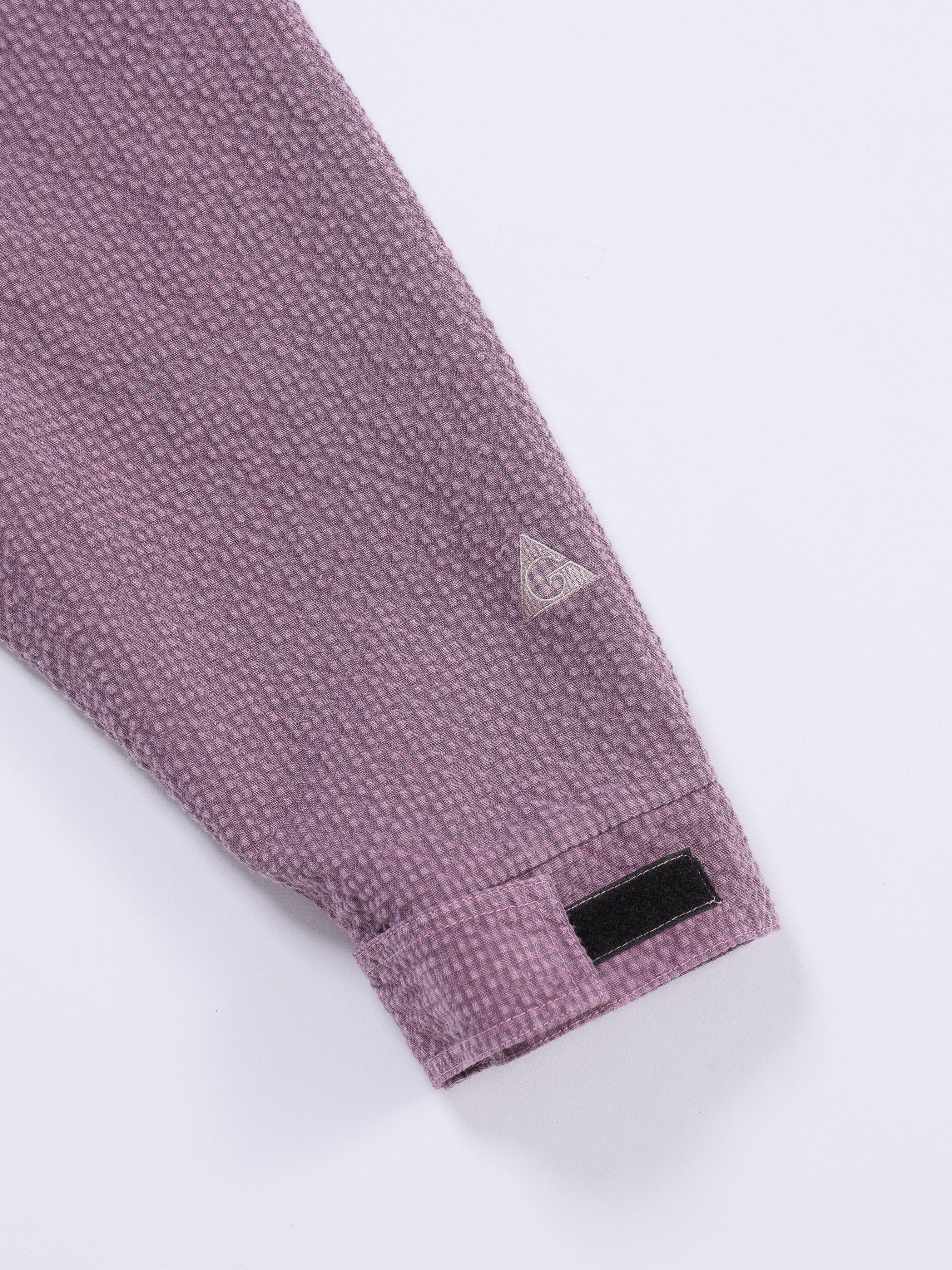 ＜GRC#26049＞Garment Dyed Seersucker Anorak