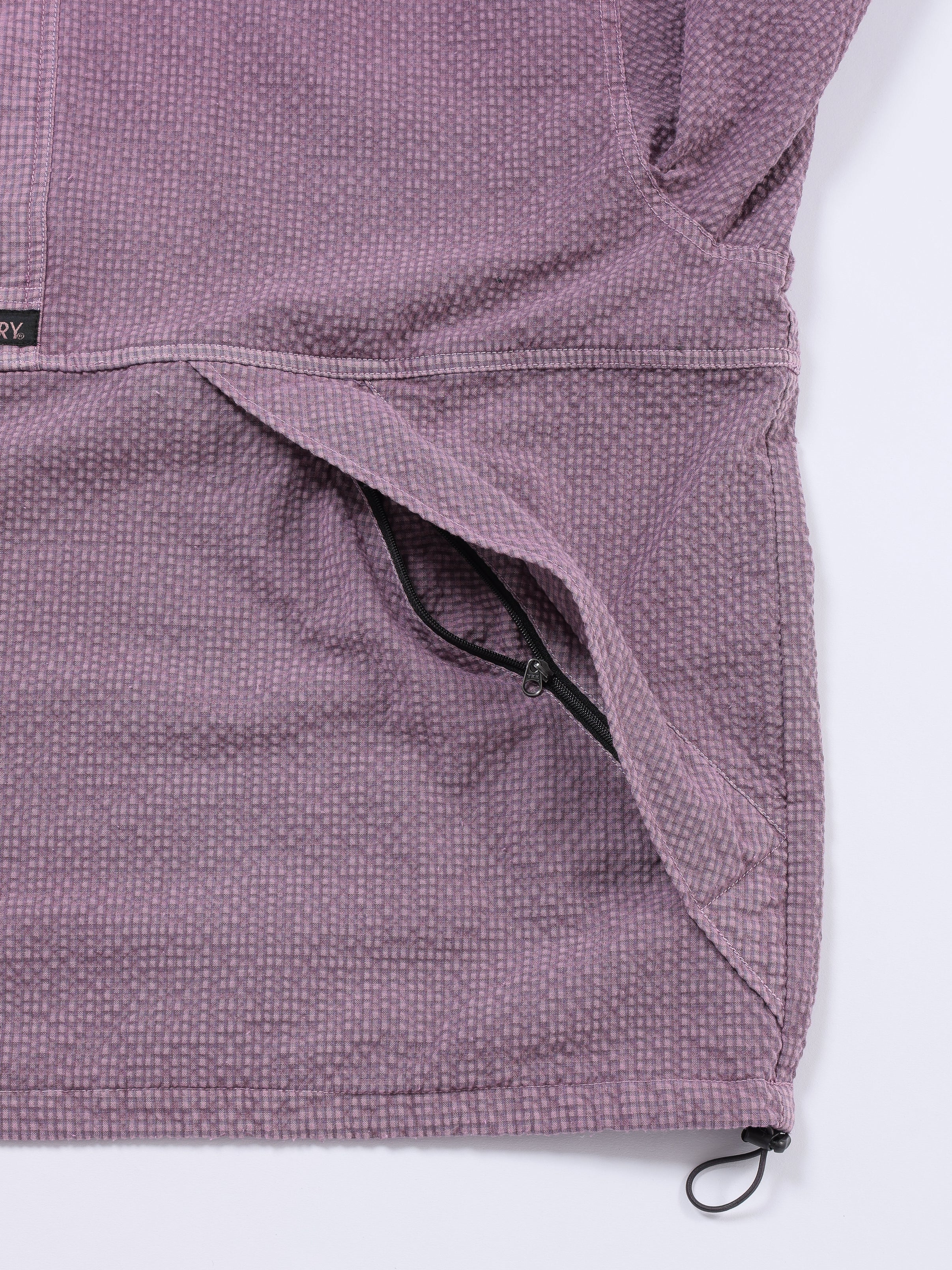 ＜GRC#26049＞Garment Dyed Seersucker Anorak