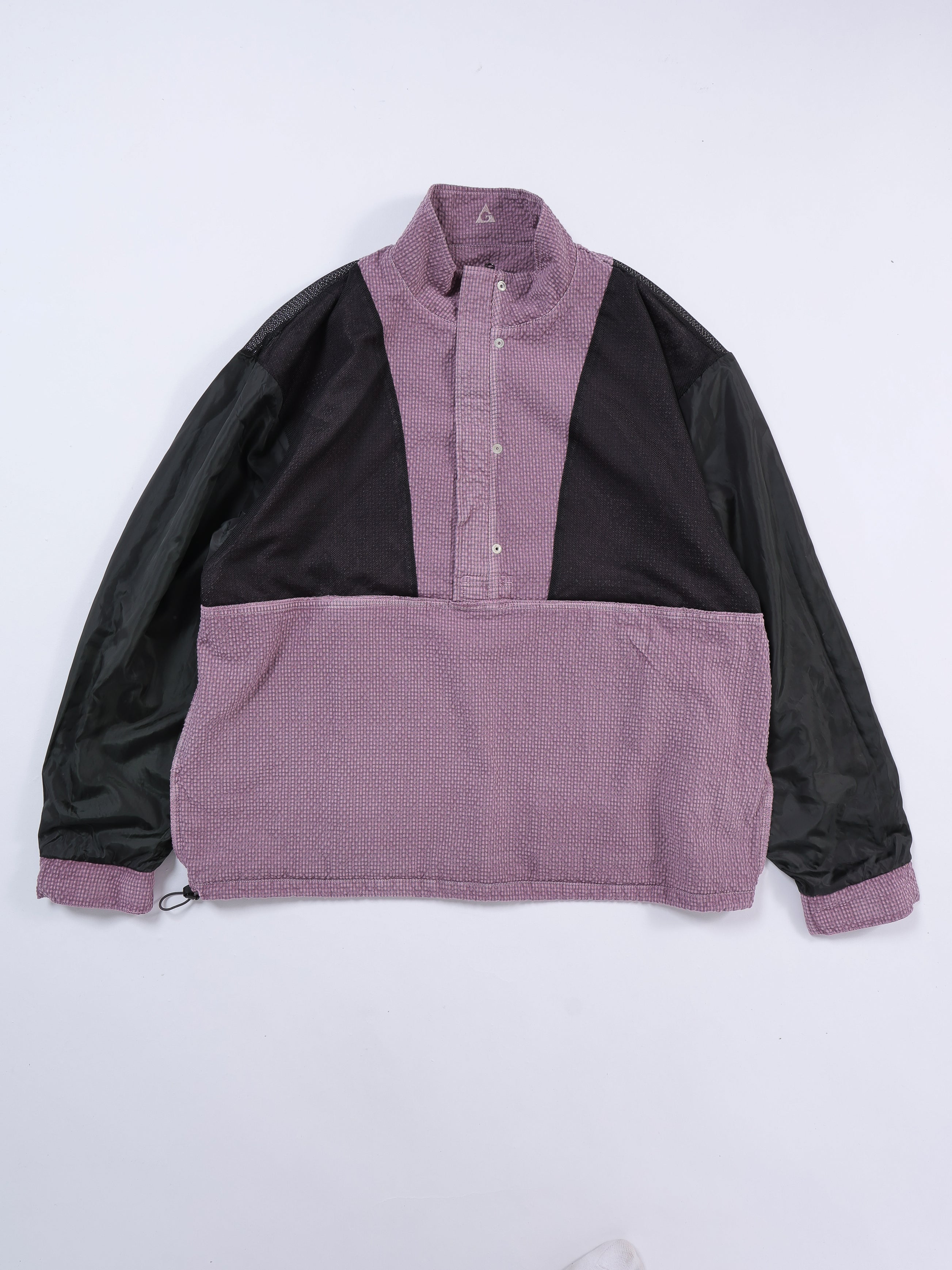 ＜GRC#26049＞Garment Dyed Seersucker Anorak