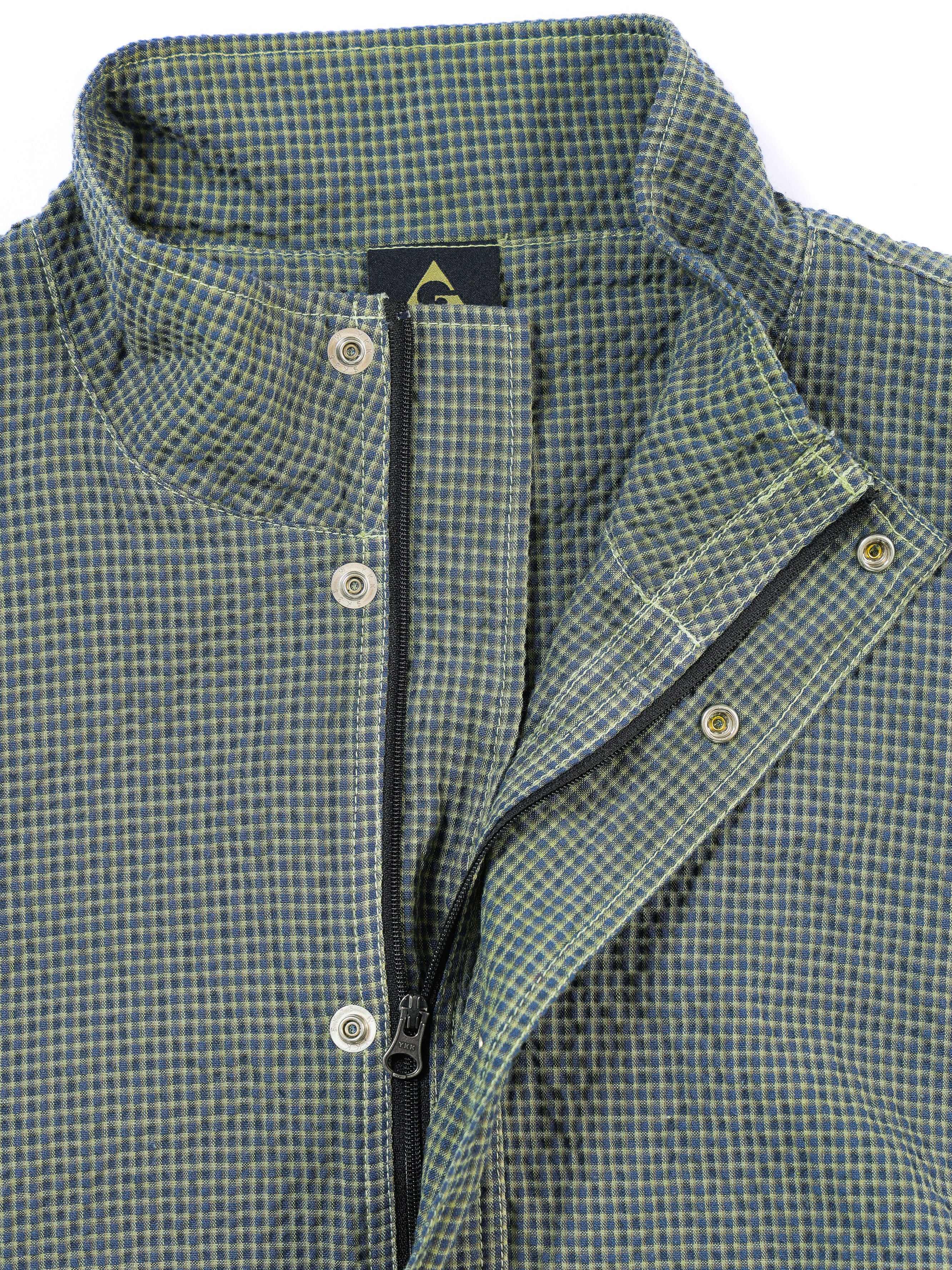 ＜GRC#26049＞Garment Dyed Seersucker Anorak