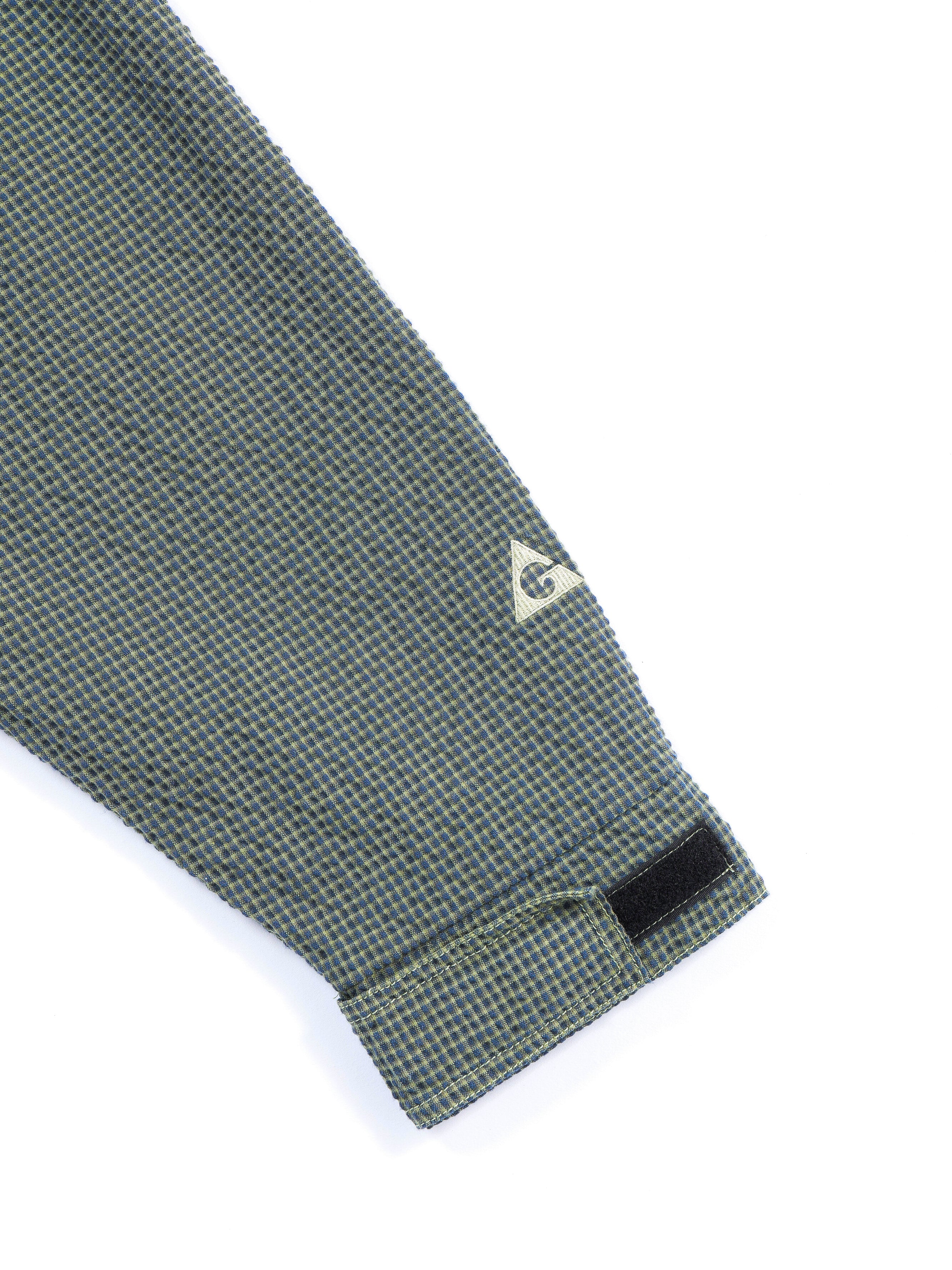 ＜GRC#26049＞Garment Dyed Seersucker Anorak