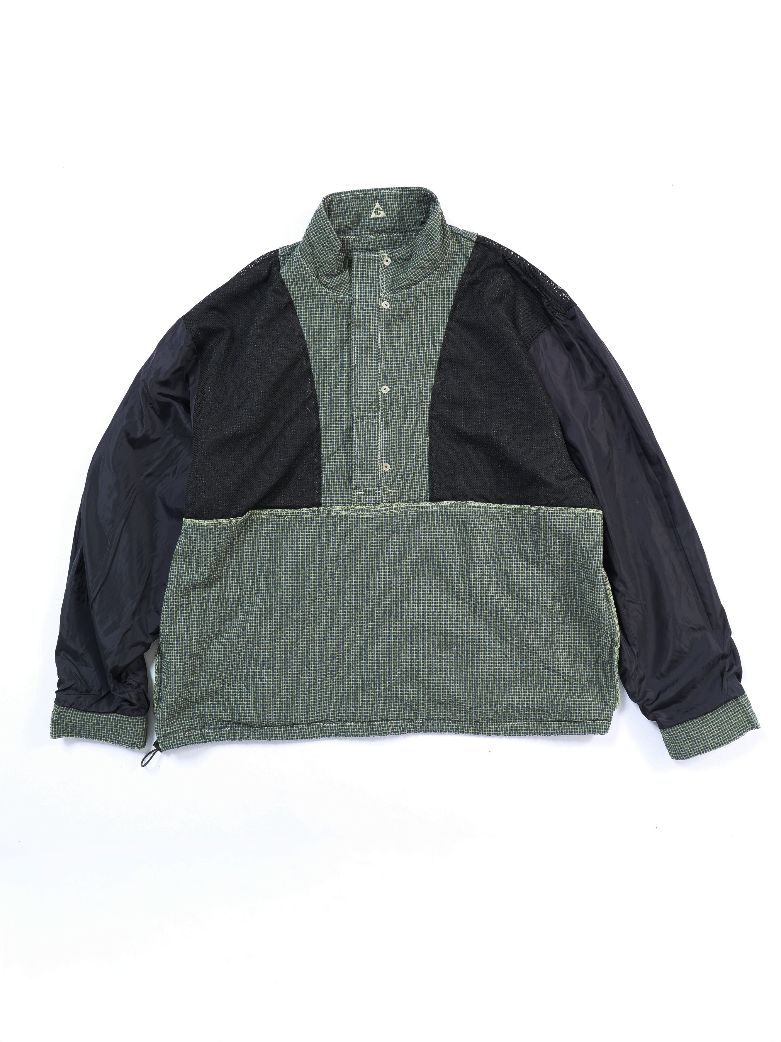 ＜GRC#26049＞Garment Dyed Seersucker Anorak
