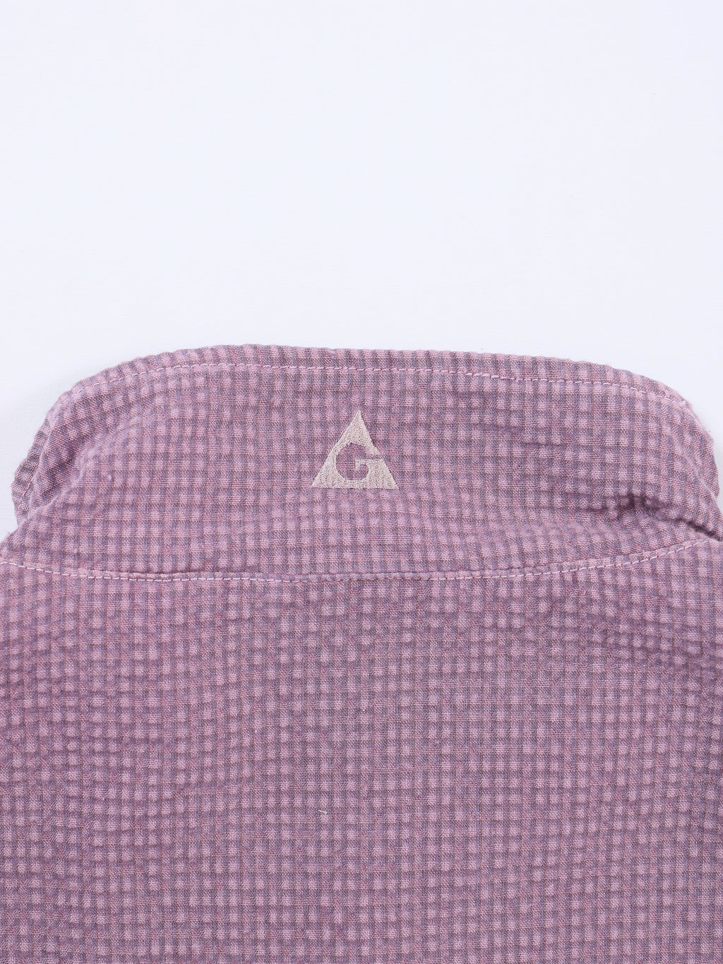 ＜GRC#26049＞Garment Dyed Seersucker Anorak