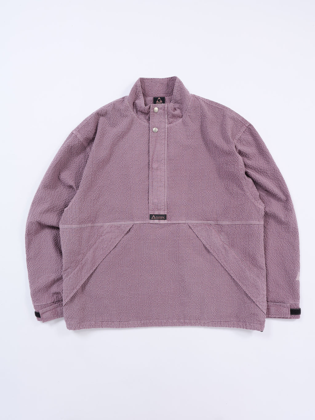 ＜GRC#26049＞Garment Dyed Seersucker Anorak
