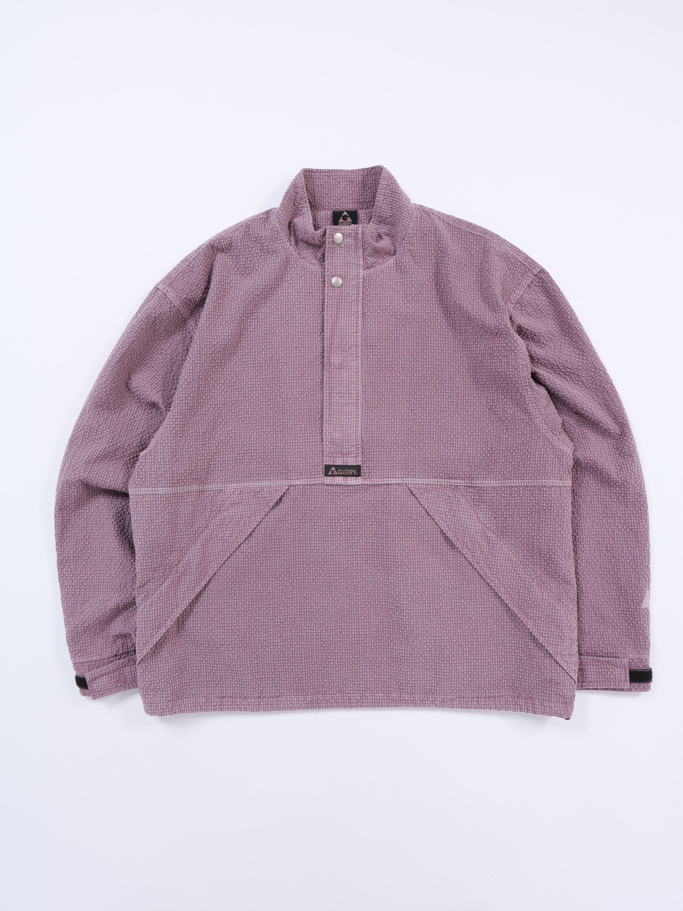 ＜GRC#26049＞Garment Dyed Seersucker Anorak