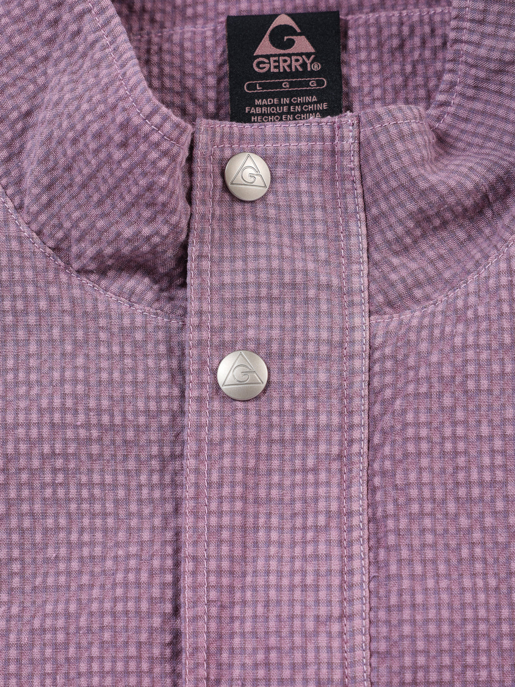 ＜GRC#26049＞Garment Dyed Seersucker Anorak