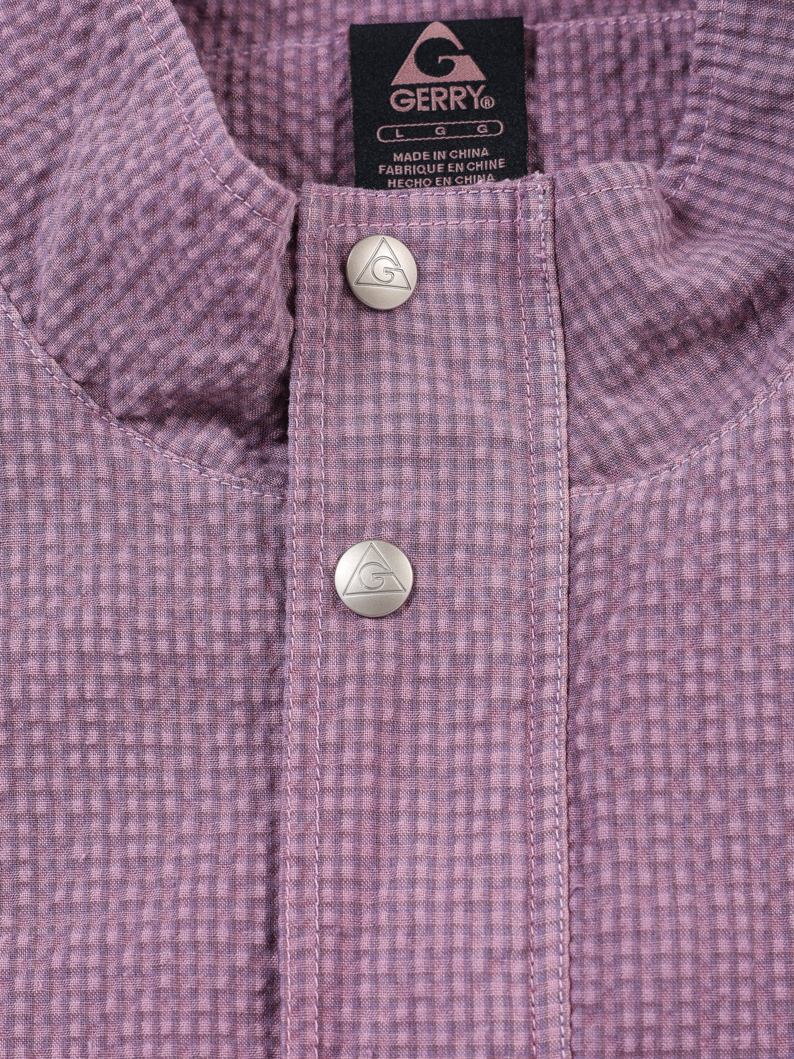 ＜GRC#26049＞Garment Dyed Seersucker Anorak