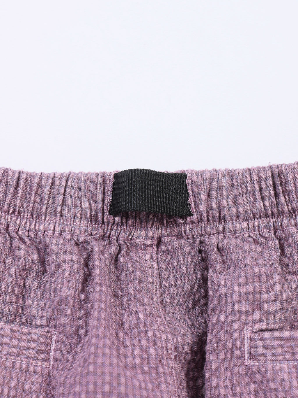 ＜GRC#26050＞Garment Dyed Seersucker Shorts