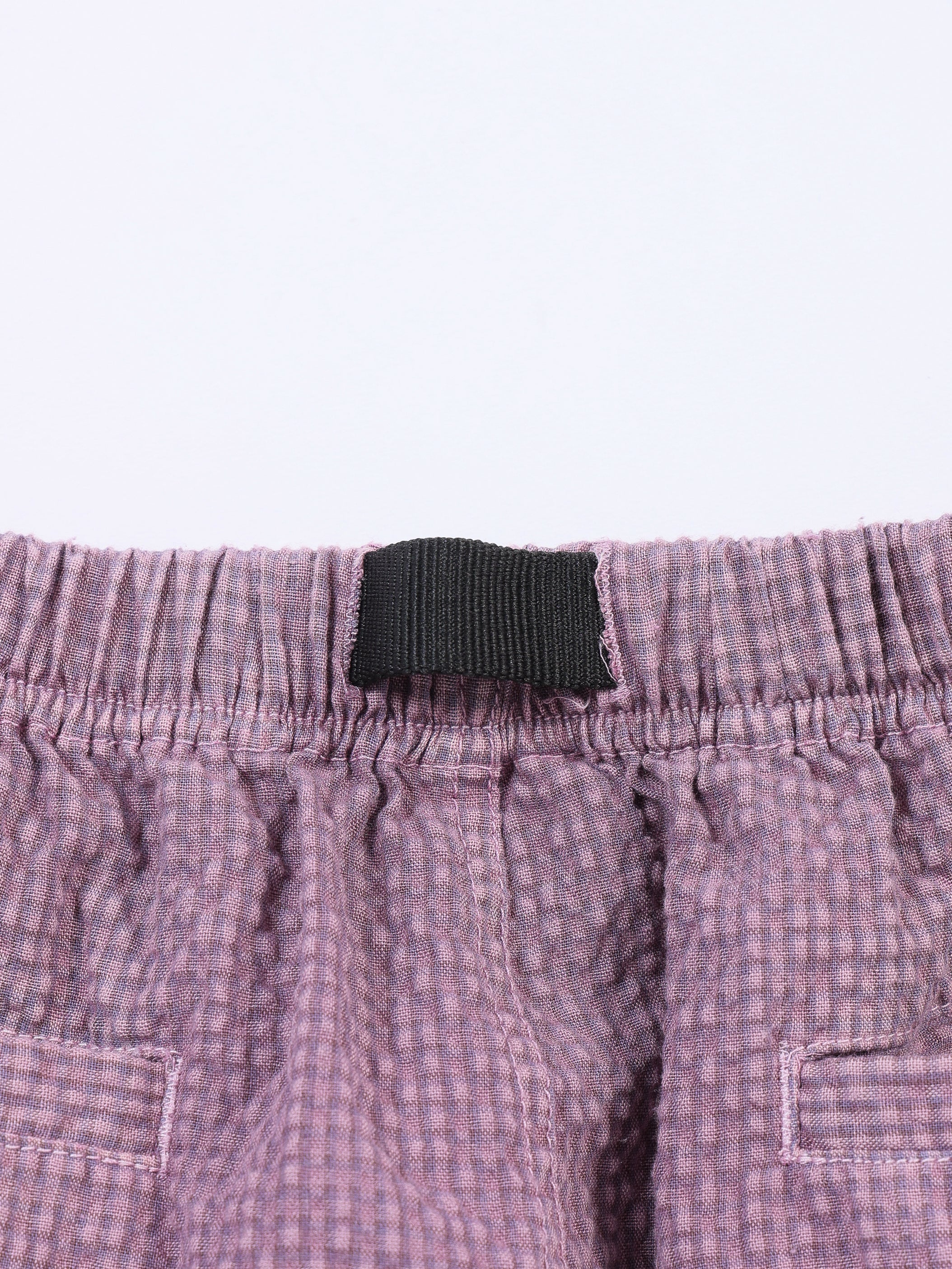 ＜GRC#26050＞Garment Dyed Seersucker Shorts