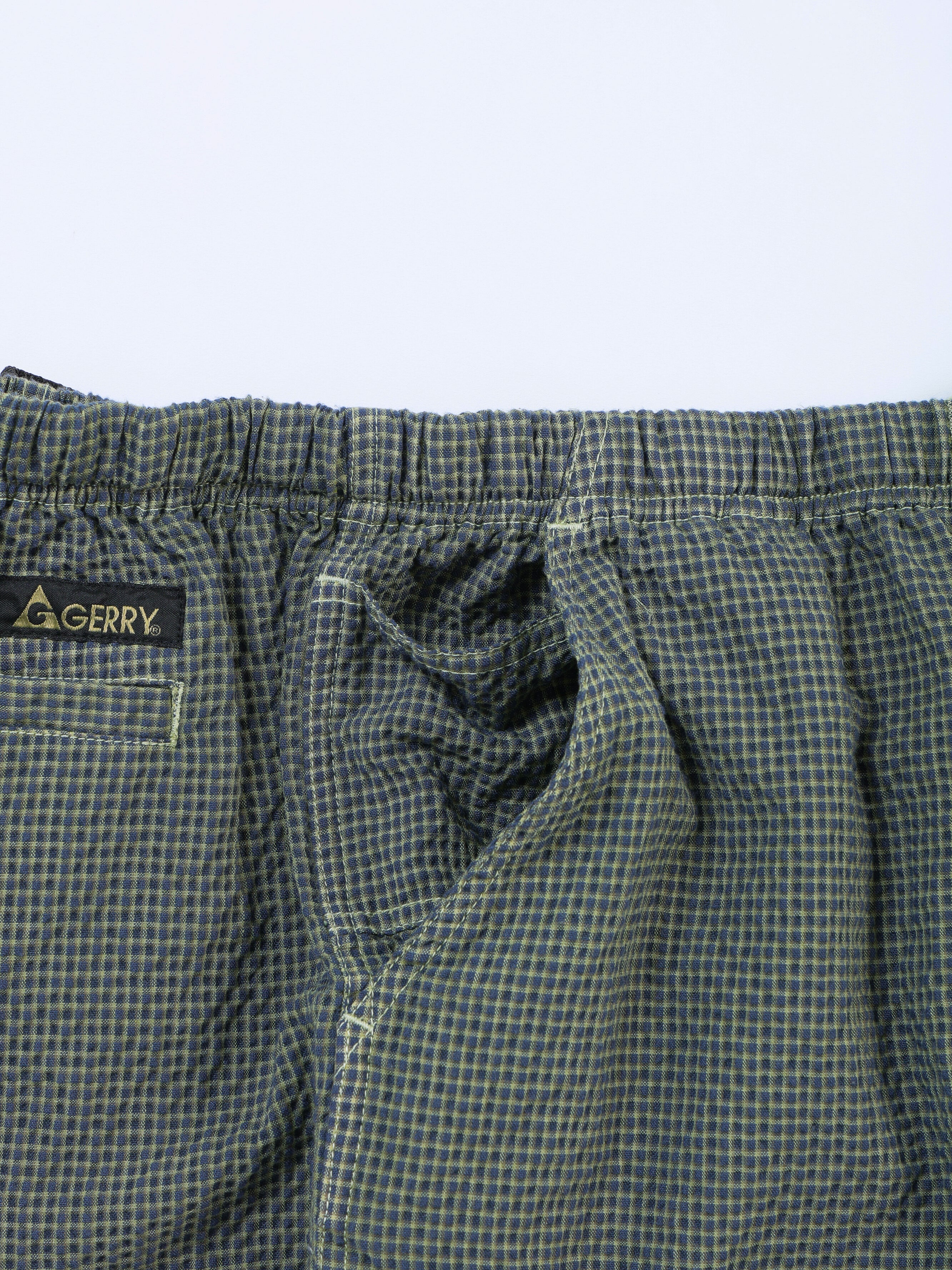 ＜GRC#26050＞Garment Dyed Seersucker Shorts