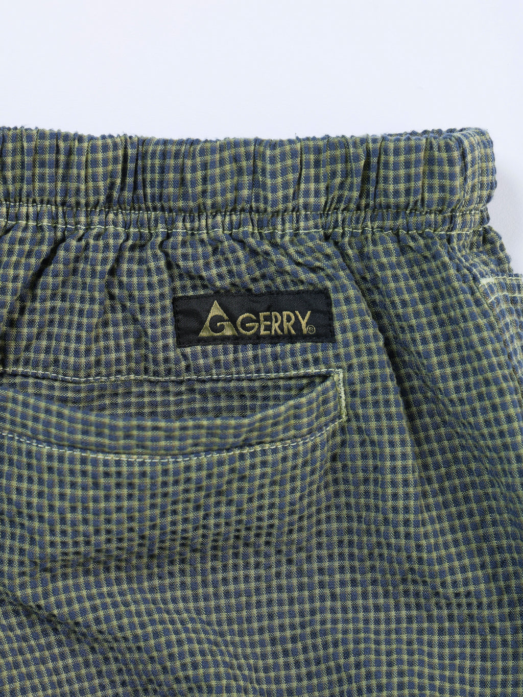＜GRC#26050＞Garment Dyed Seersucker Shorts