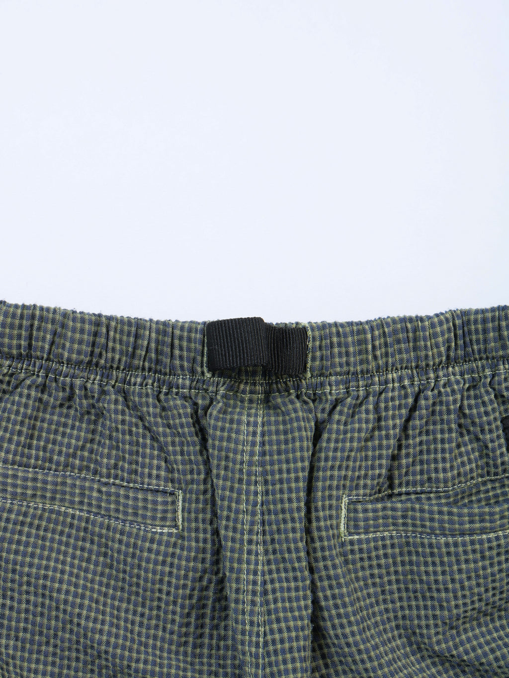 ＜GRC#26050＞Garment Dyed Seersucker Shorts