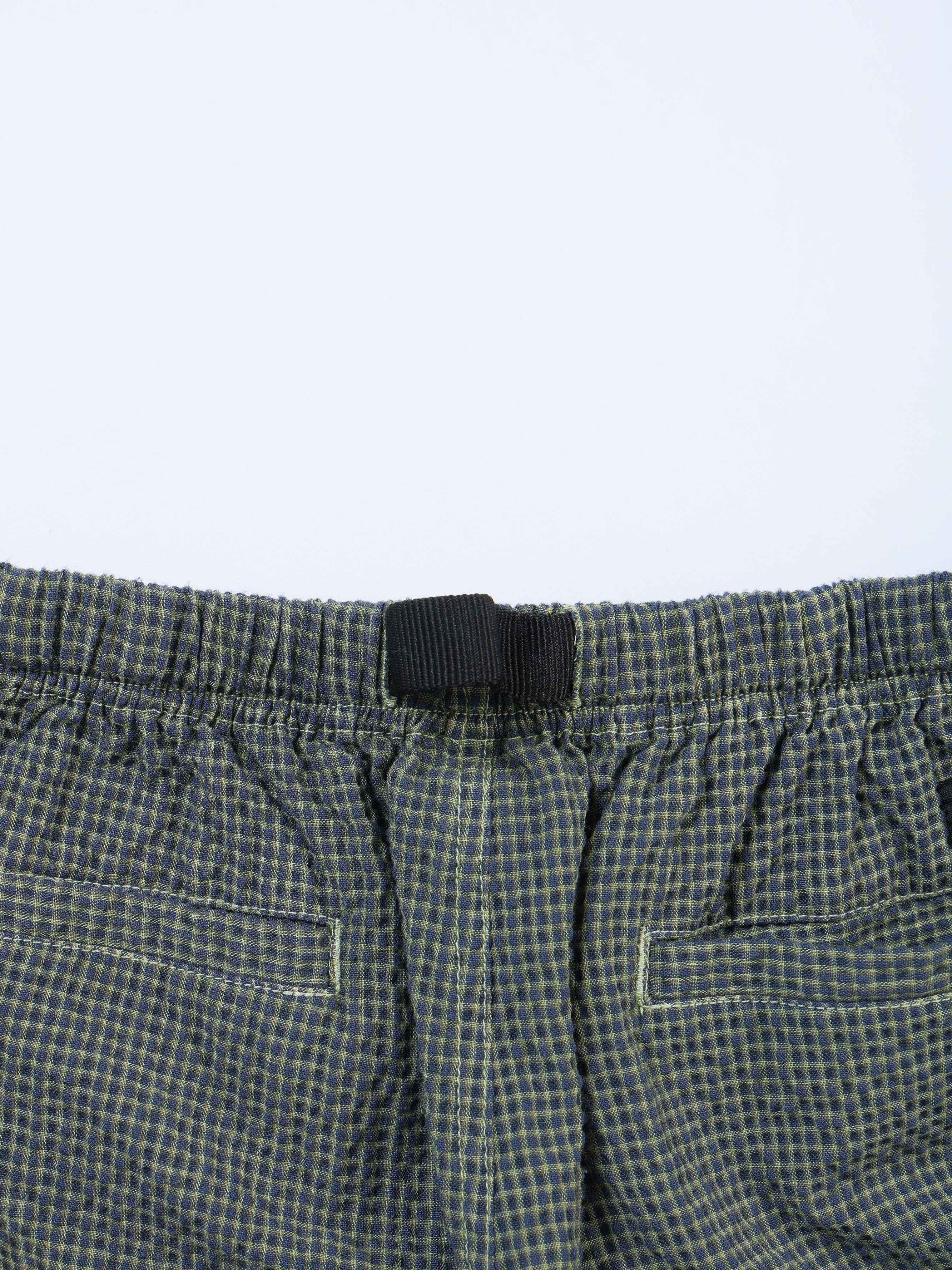 ＜GRC#26050＞Garment Dyed Seersucker Shorts