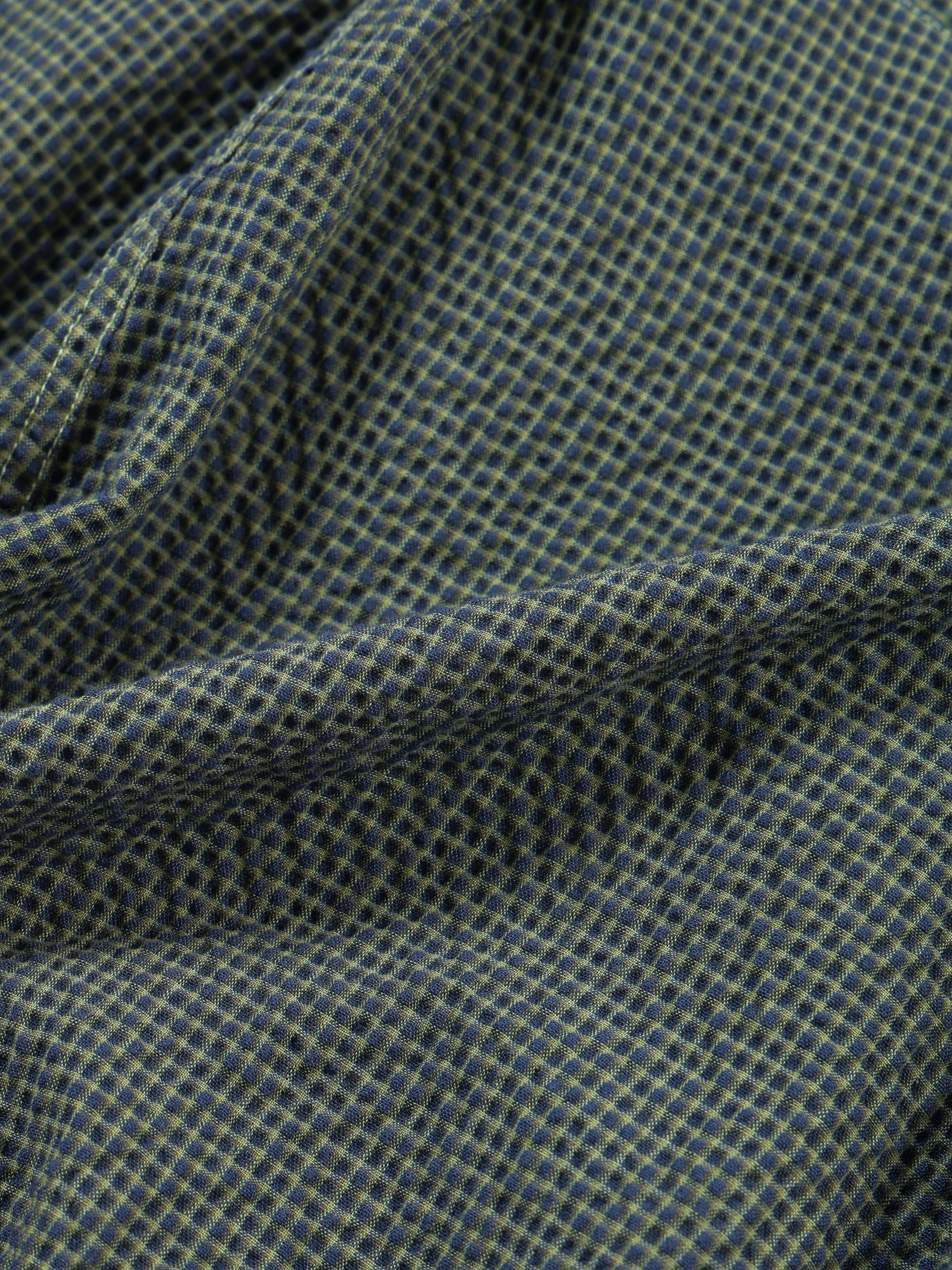 ＜GRC#26050＞Garment Dyed Seersucker Shorts