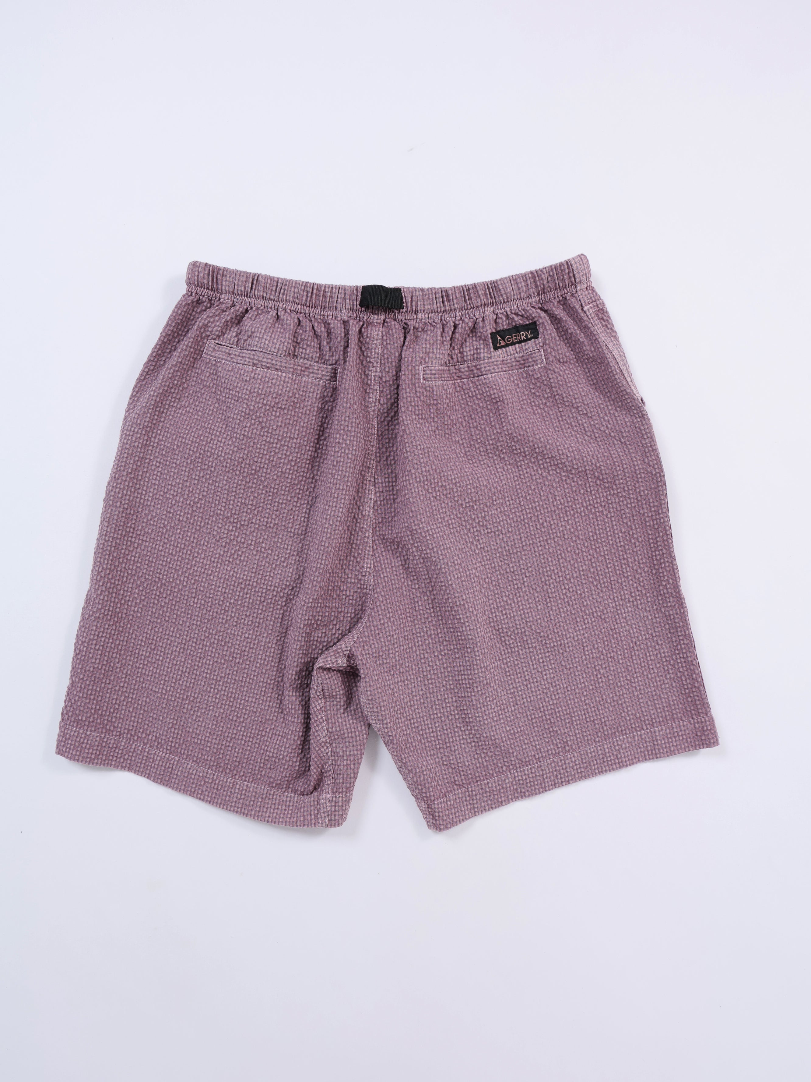 ＜GRC#26050＞Garment Dyed Seersucker Shorts