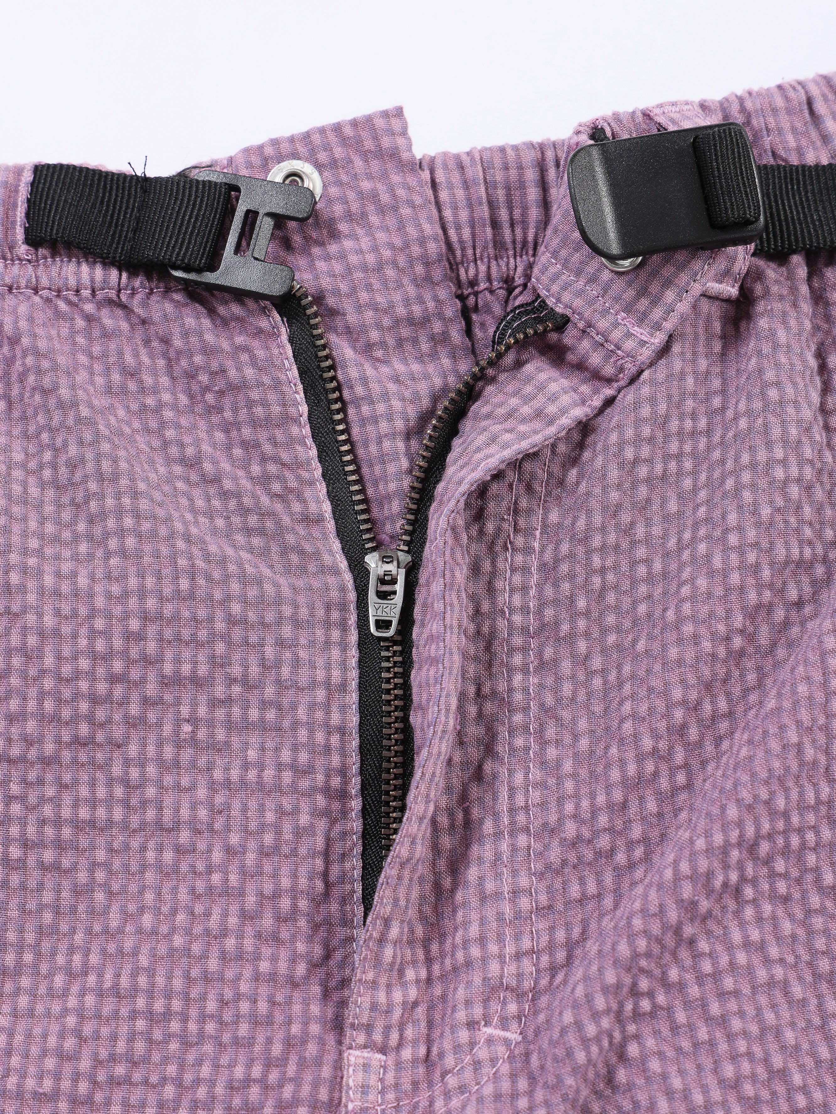 ＜GRC#26050＞Garment Dyed Seersucker Shorts
