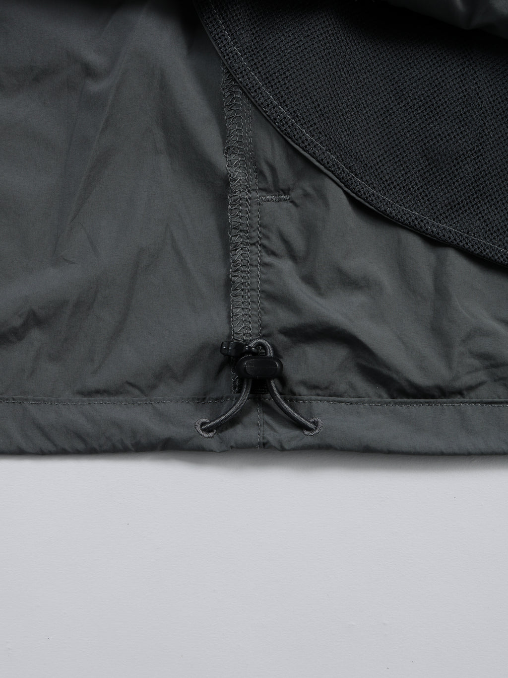 ＜GRJ#26031＞Nylon Taffeta 1/2 Zip Jumper