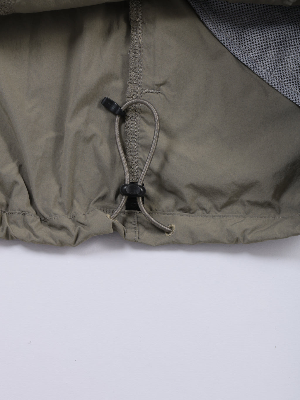 ＜GRJ#26031＞Nylon Taffeta 1/2 Zip Jumper