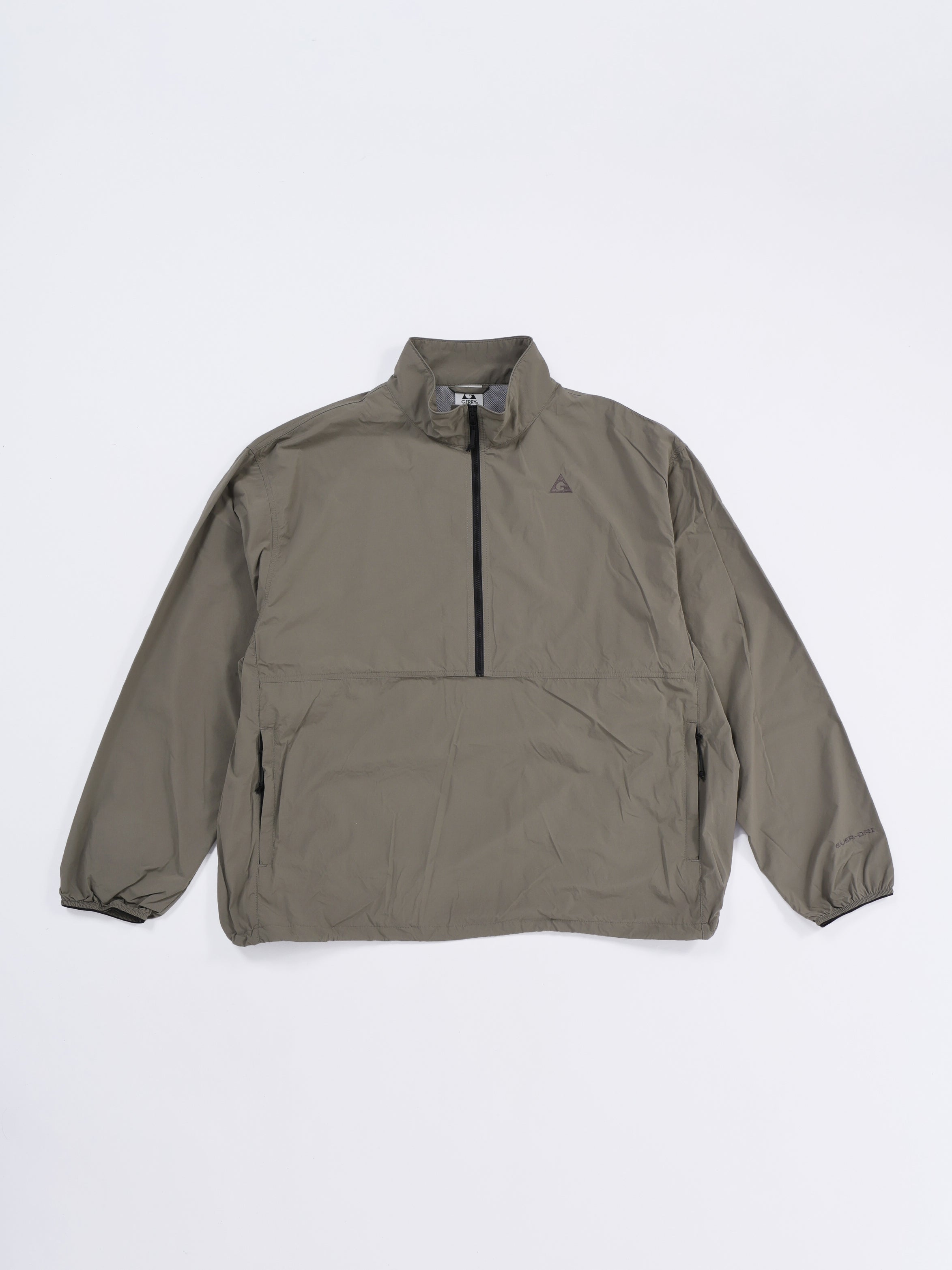 ＜GRJ#26031＞Nylon Taffeta 1/2 Zip Jumper