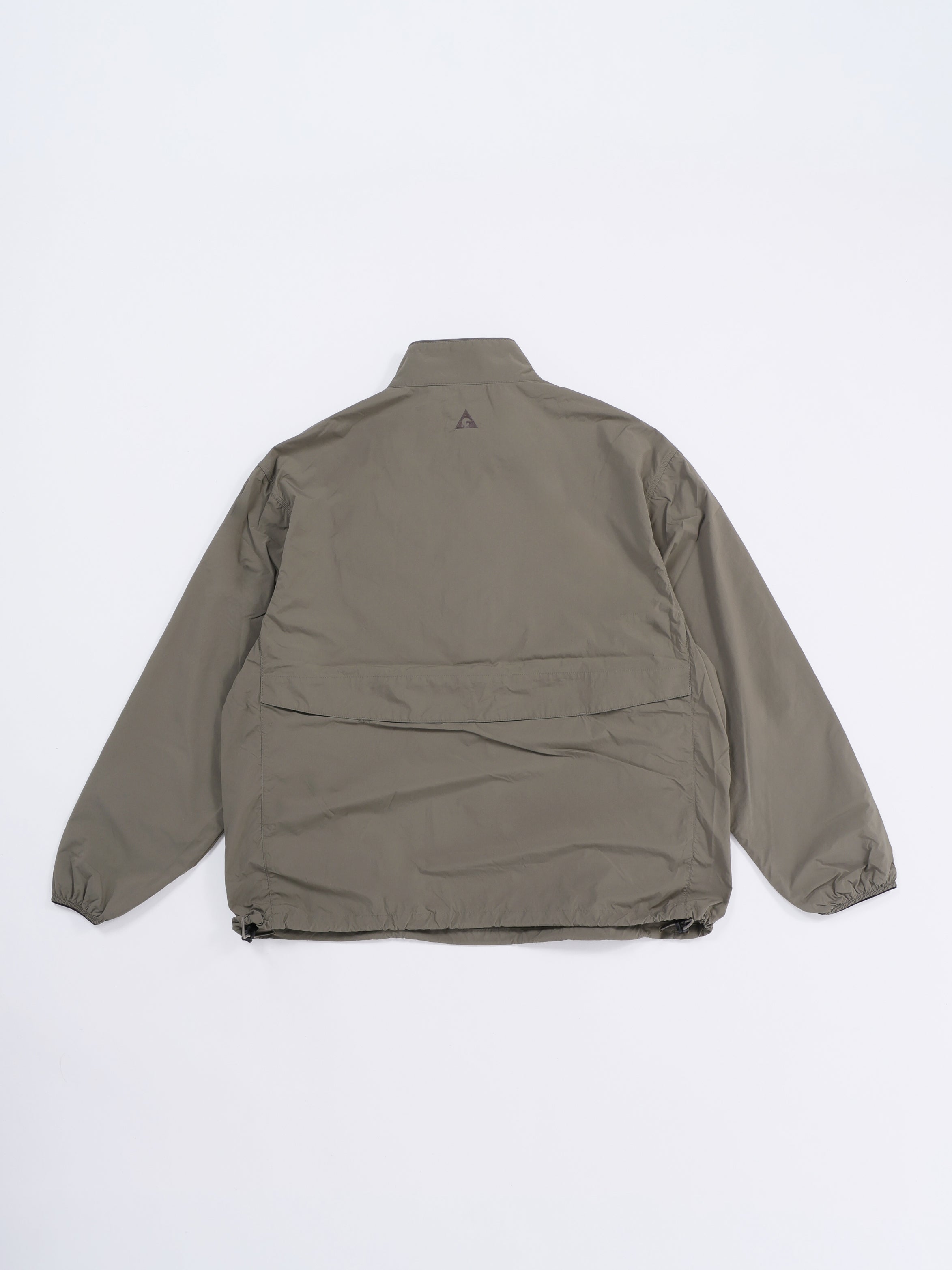 ＜GRJ#26031＞Nylon Taffeta 1/2 Zip Jumper