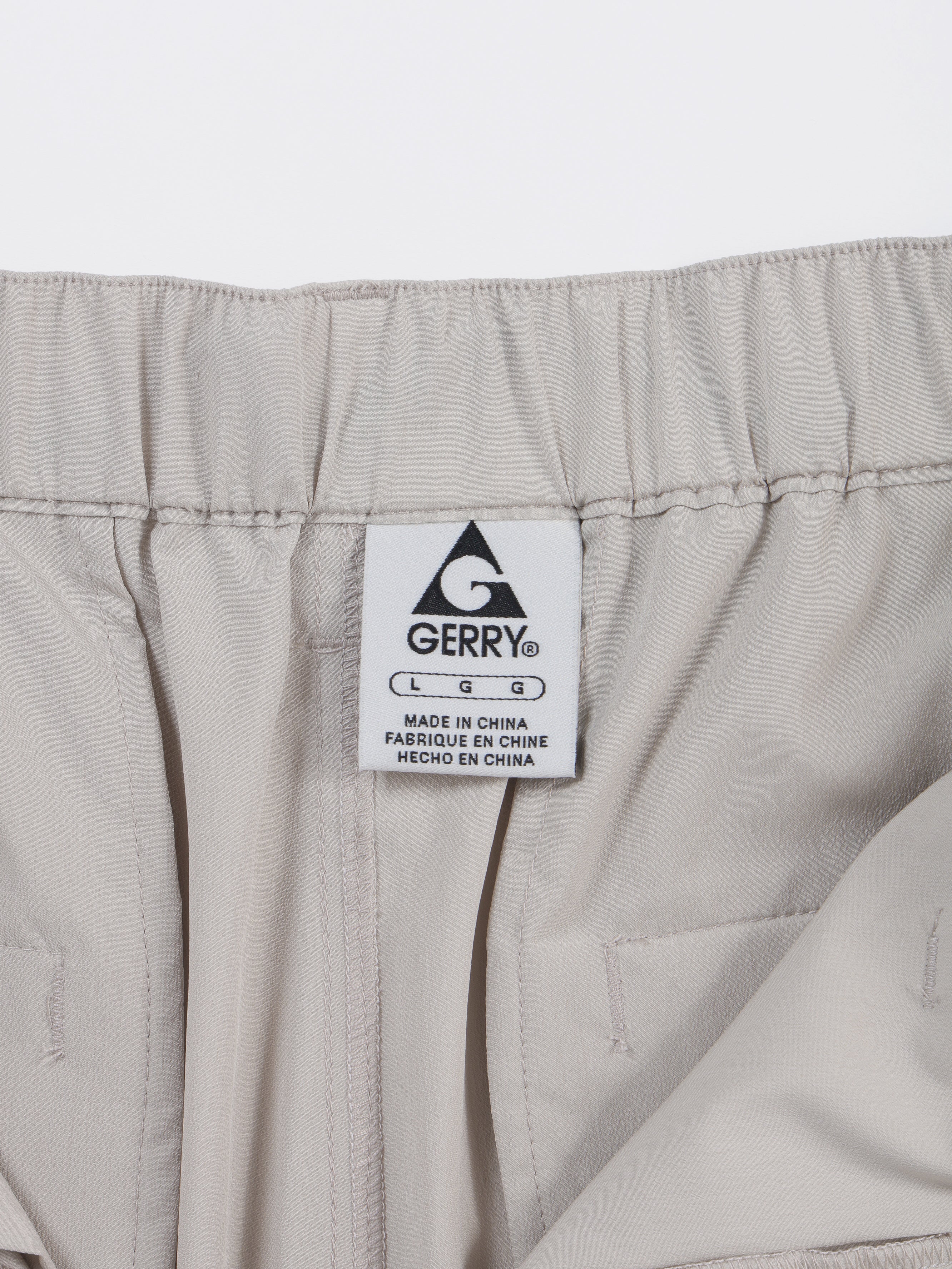 ＜GRJ#26035＞Synthetic Crepe Taffeta Tuck Shorts