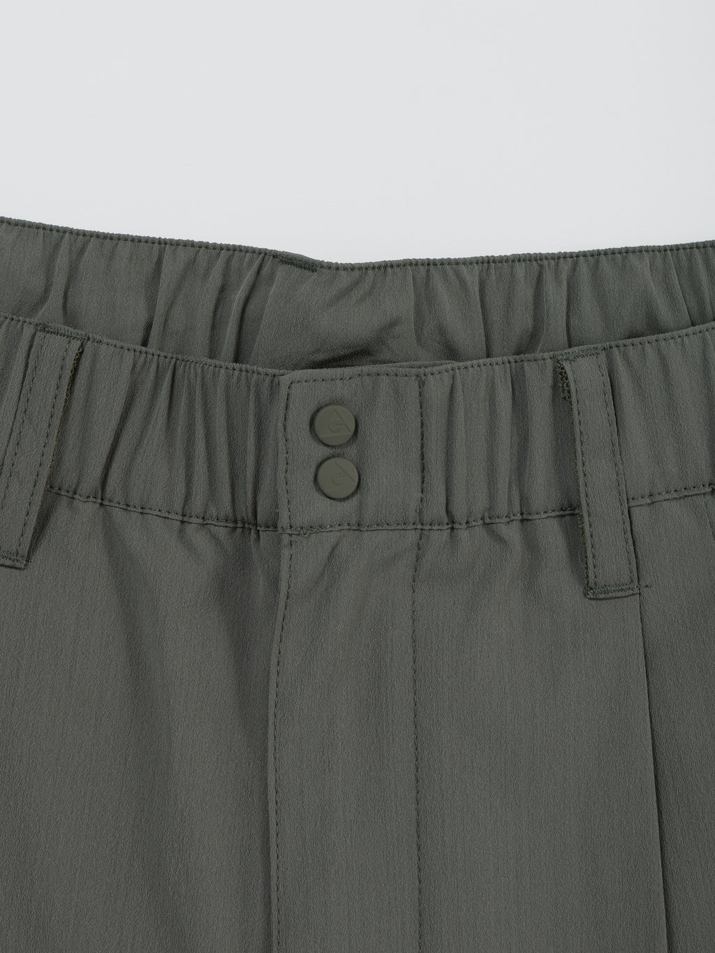 ＜GRJ#26035＞Synthetic Crepe Taffeta Tuck Shorts