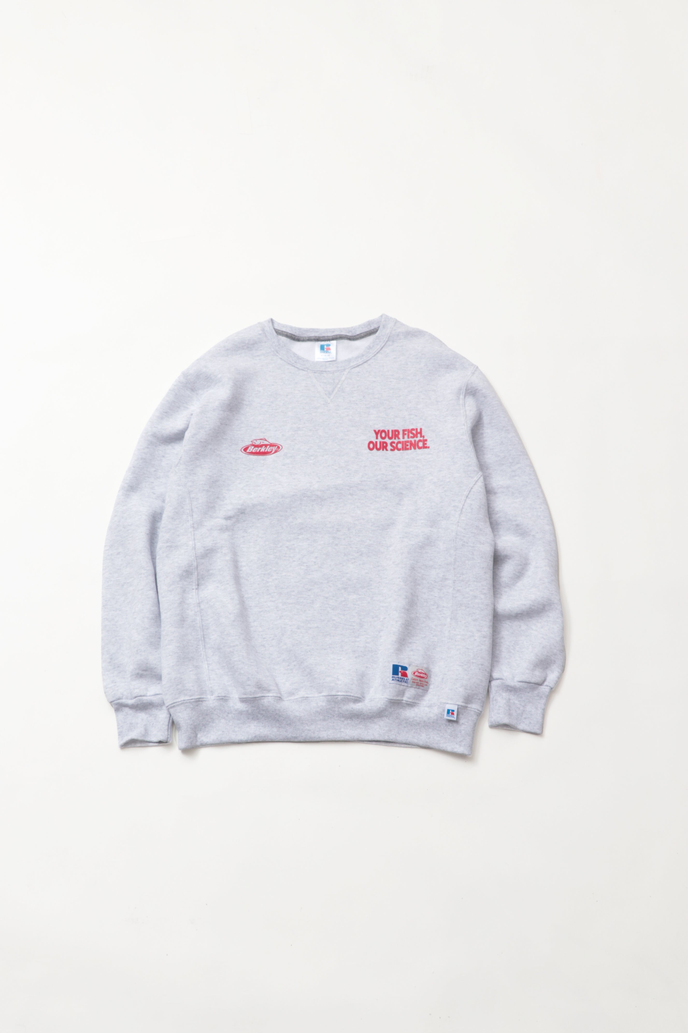＜RBK-2416＞Russell×Berkley Dri-Power 'Multi Logo' Crew Shirt