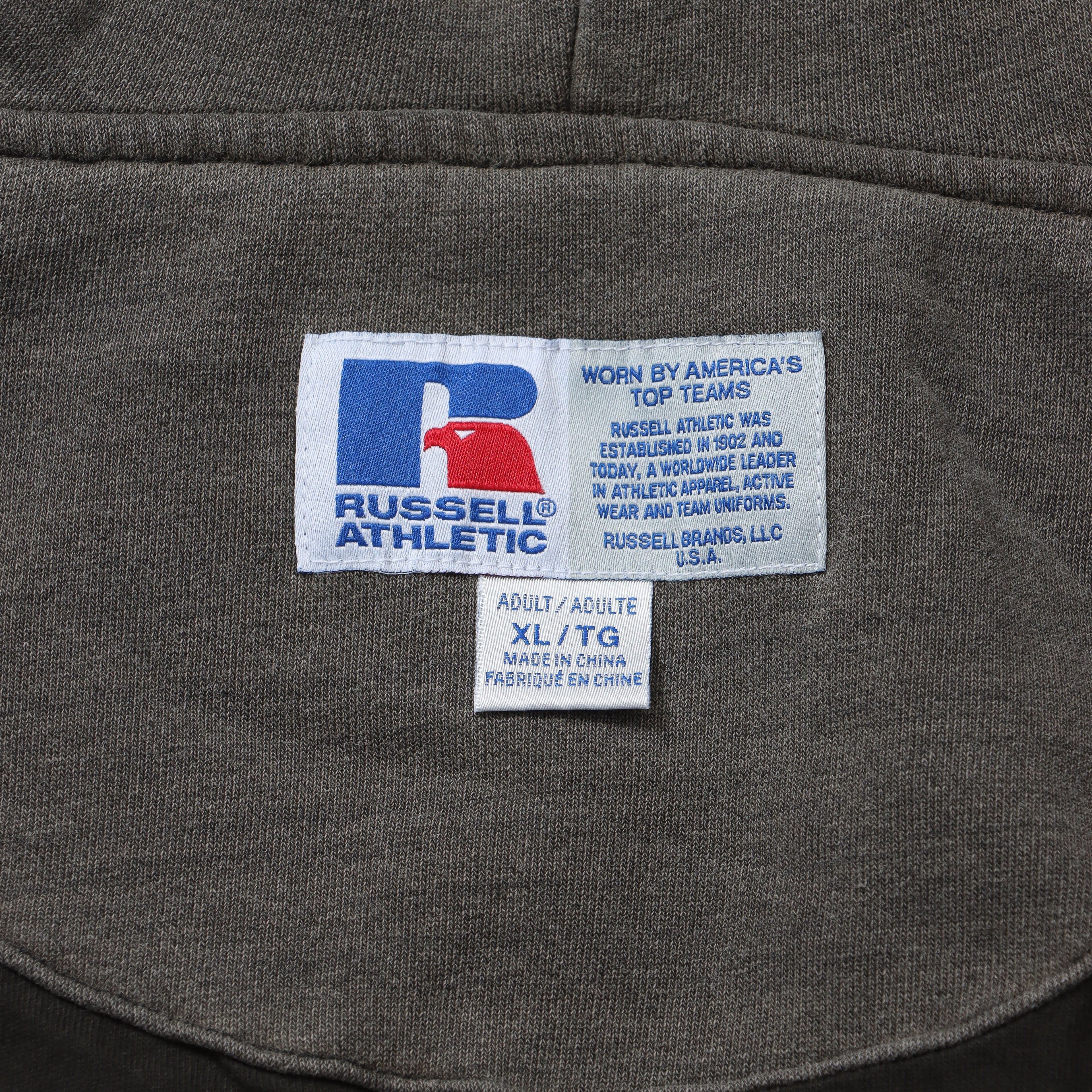 ＜RC-25035＞Denim Sweat Zip-up Hoodie