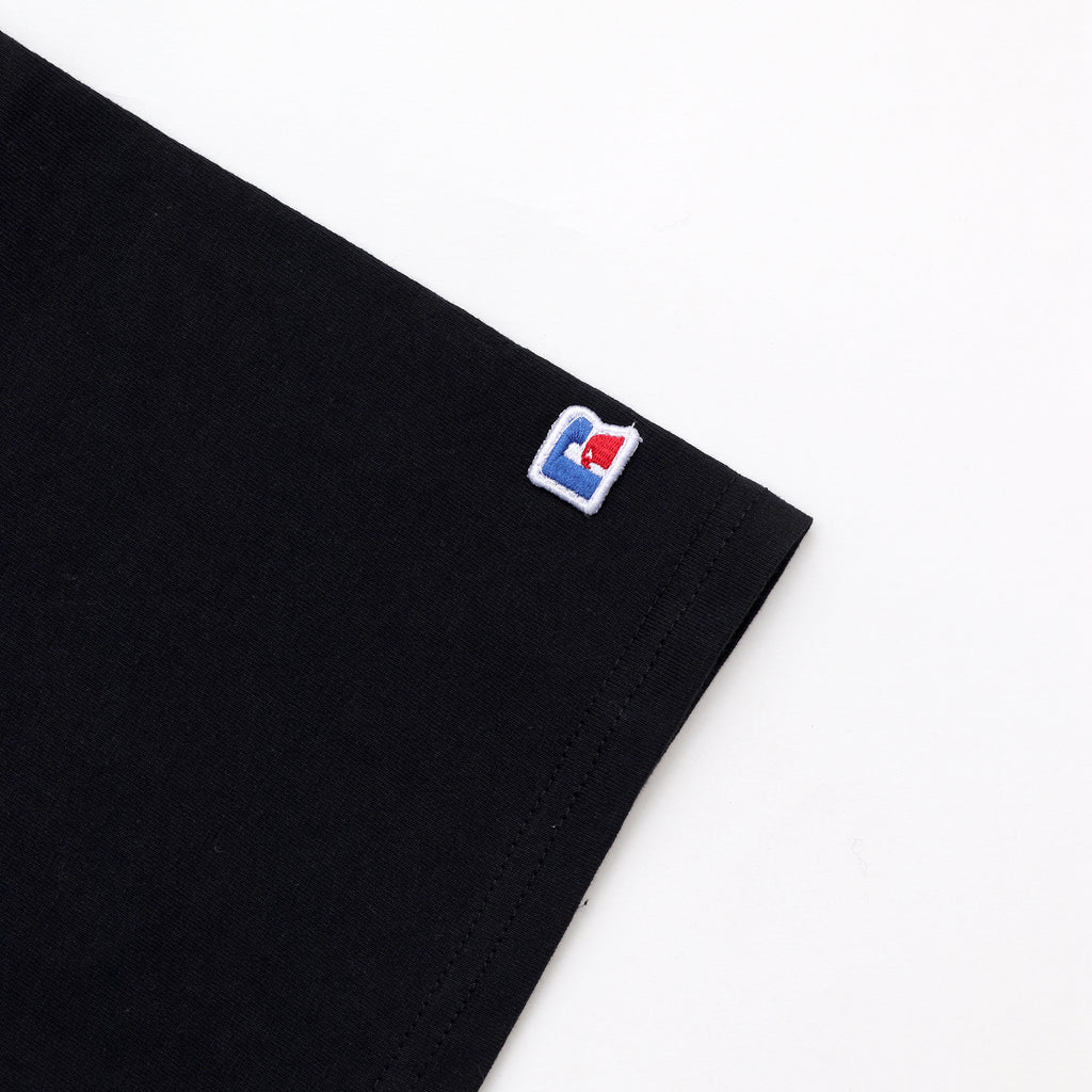 ＜RJ-1037＞STANDARD ESSENTIALS- RUSSEL LOGO T-SHIRT