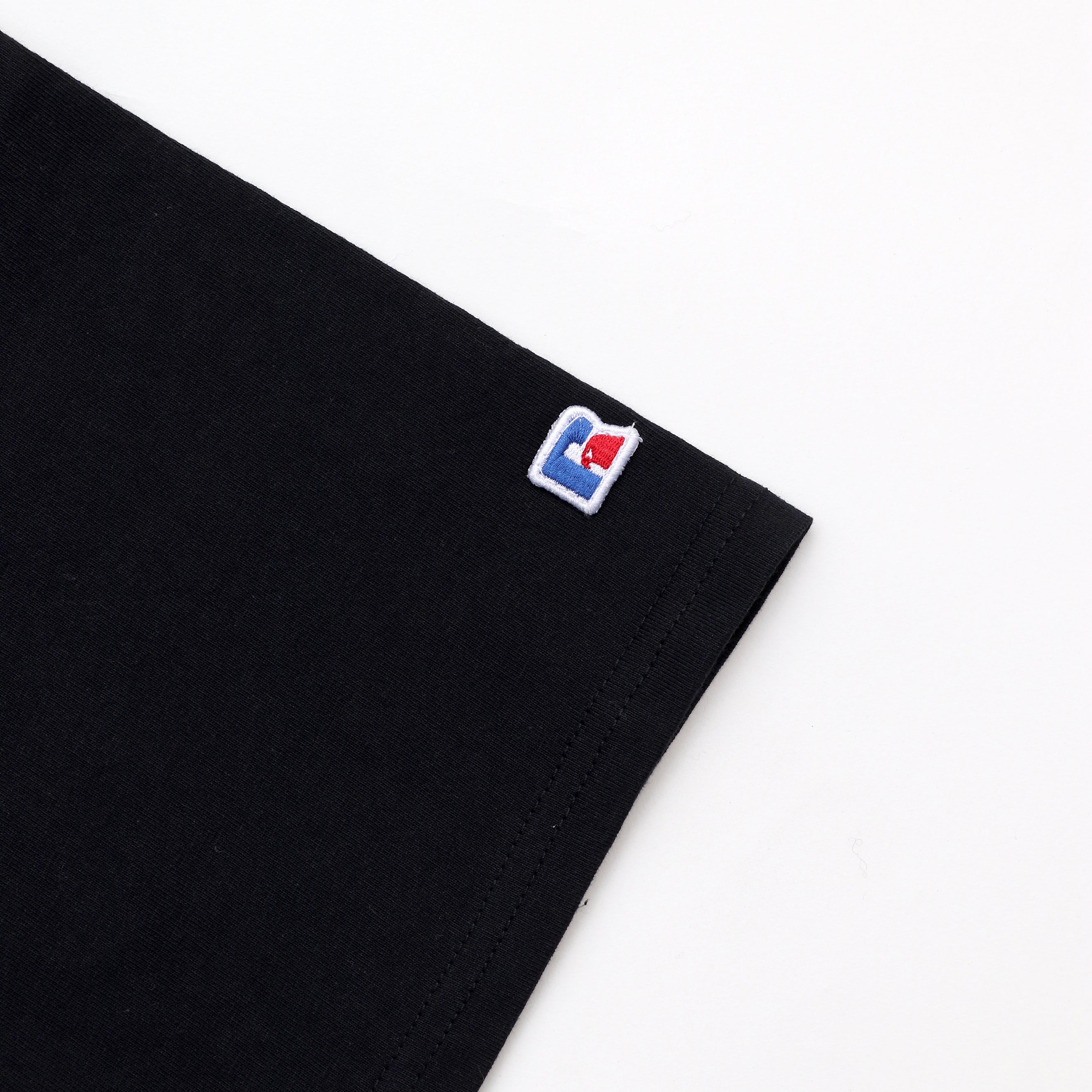 ＜RJ-1037＞STANDARD ESSENTIALS- RUSSEL LOGO T-SHIRT