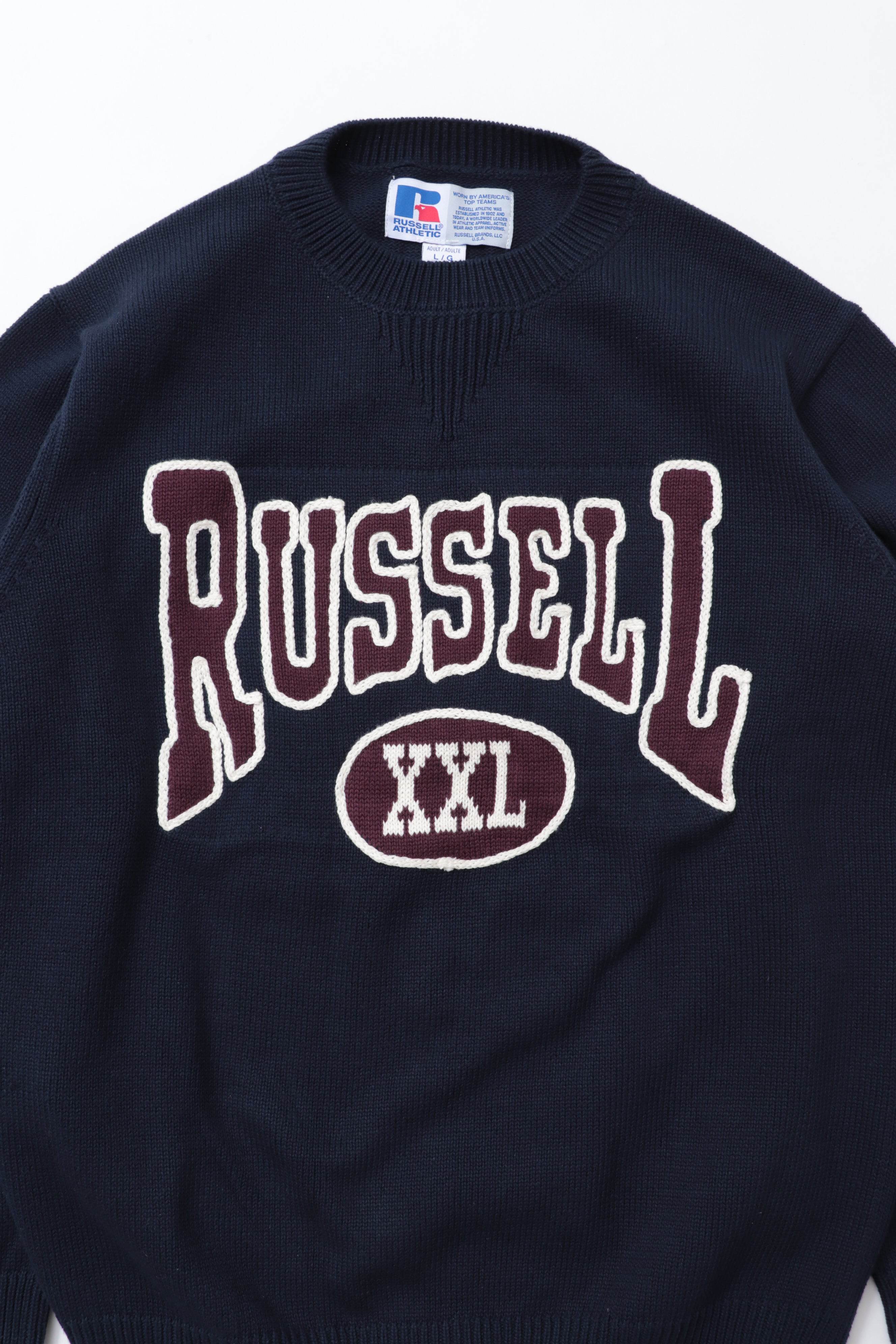 ＜RC-24710＞5G Cotton Jersey Knit Logo Sweater