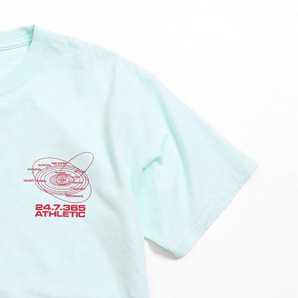 BOOKSTORE JERSEY S/S Graphic T-Athletic&Universe〈RC-25508-B〉