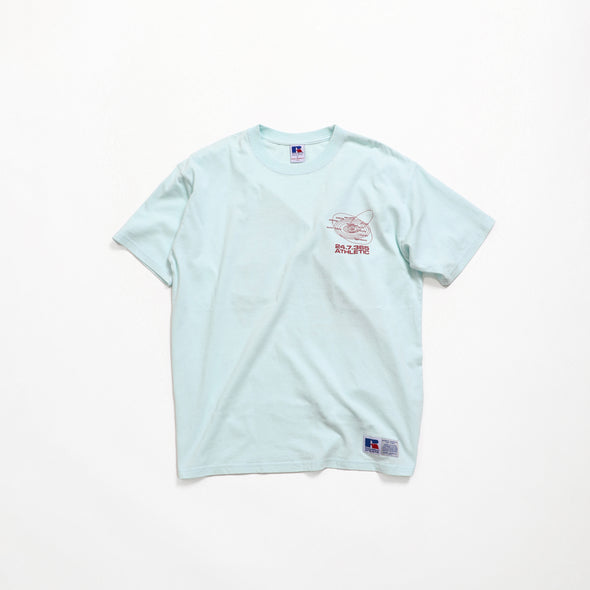 BOOKSTORE JERSEY S/S Graphic T-Athletic&Universe〈RC-25508-B〉