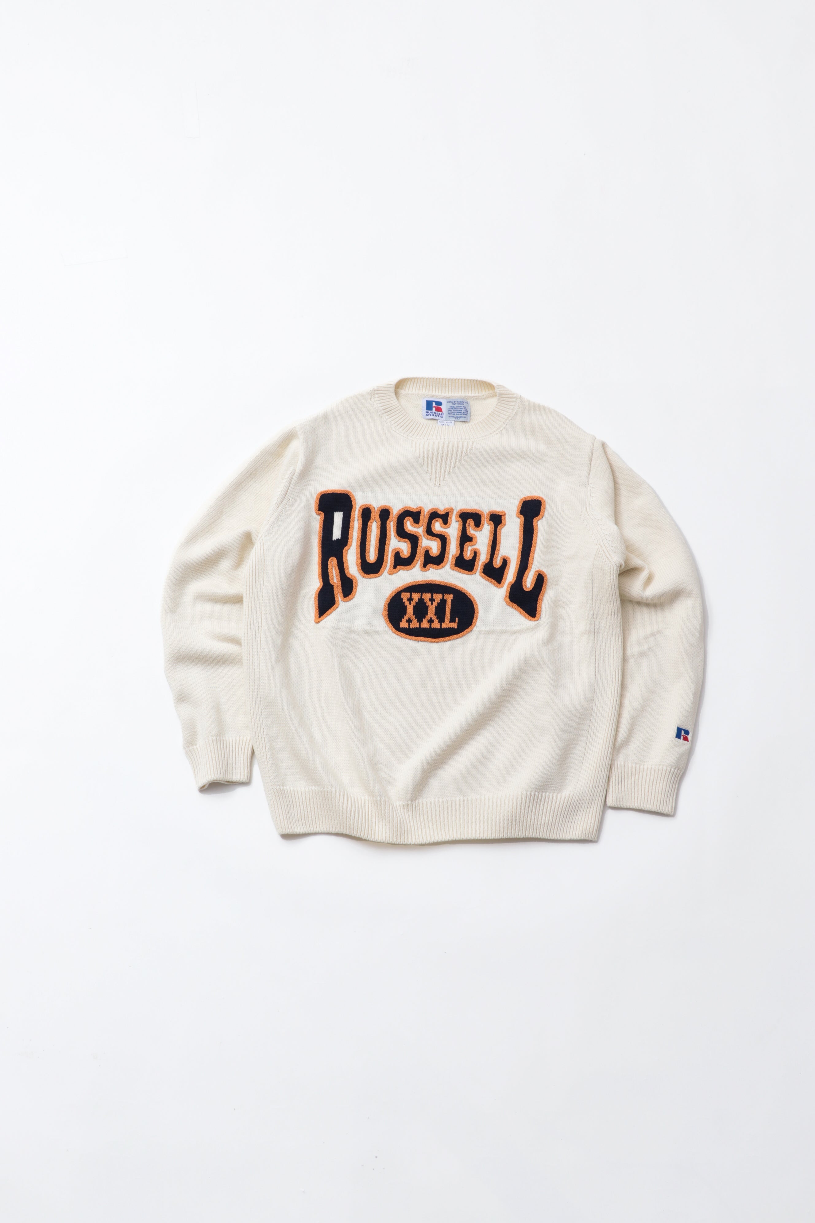 ＜RC-24710＞5G Cotton Jersey Knit Logo Sweater