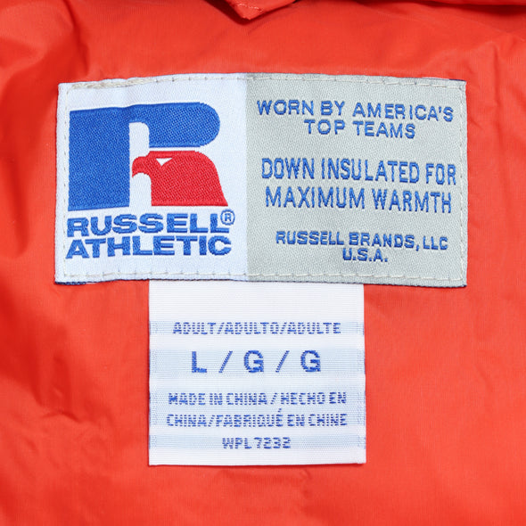 STAND COLLAR DOMN JACKET＜RC-19501＞RUSSELL ATHLETIC
