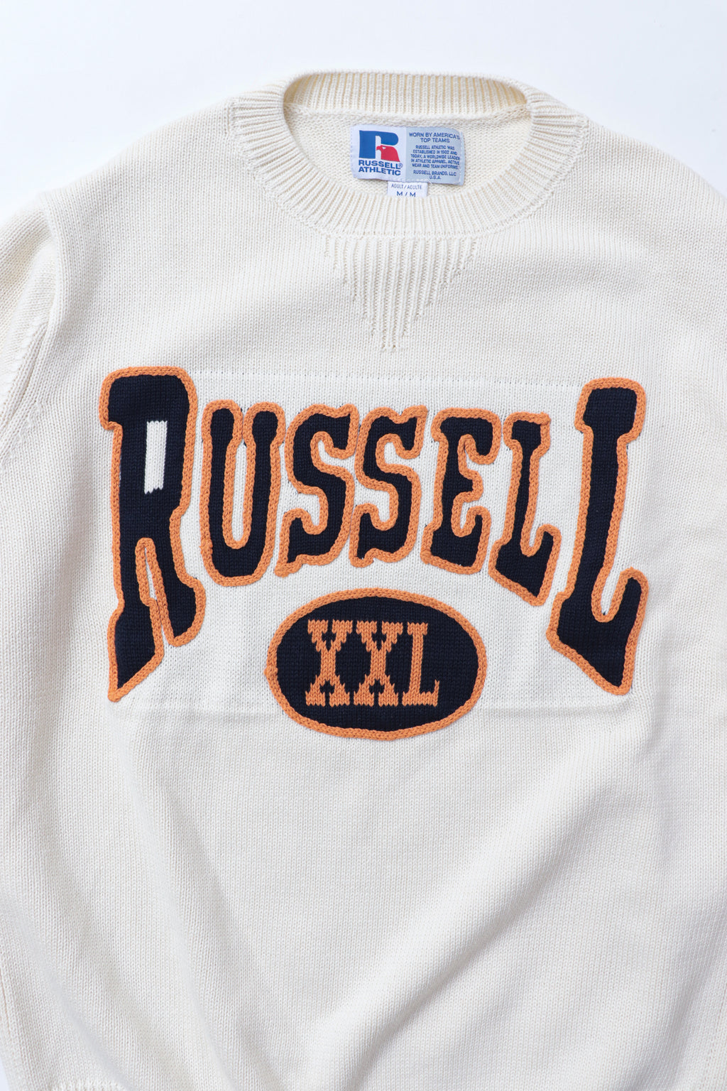 ＜RC-24710＞5G Cotton Jersey Knit Logo Sweater