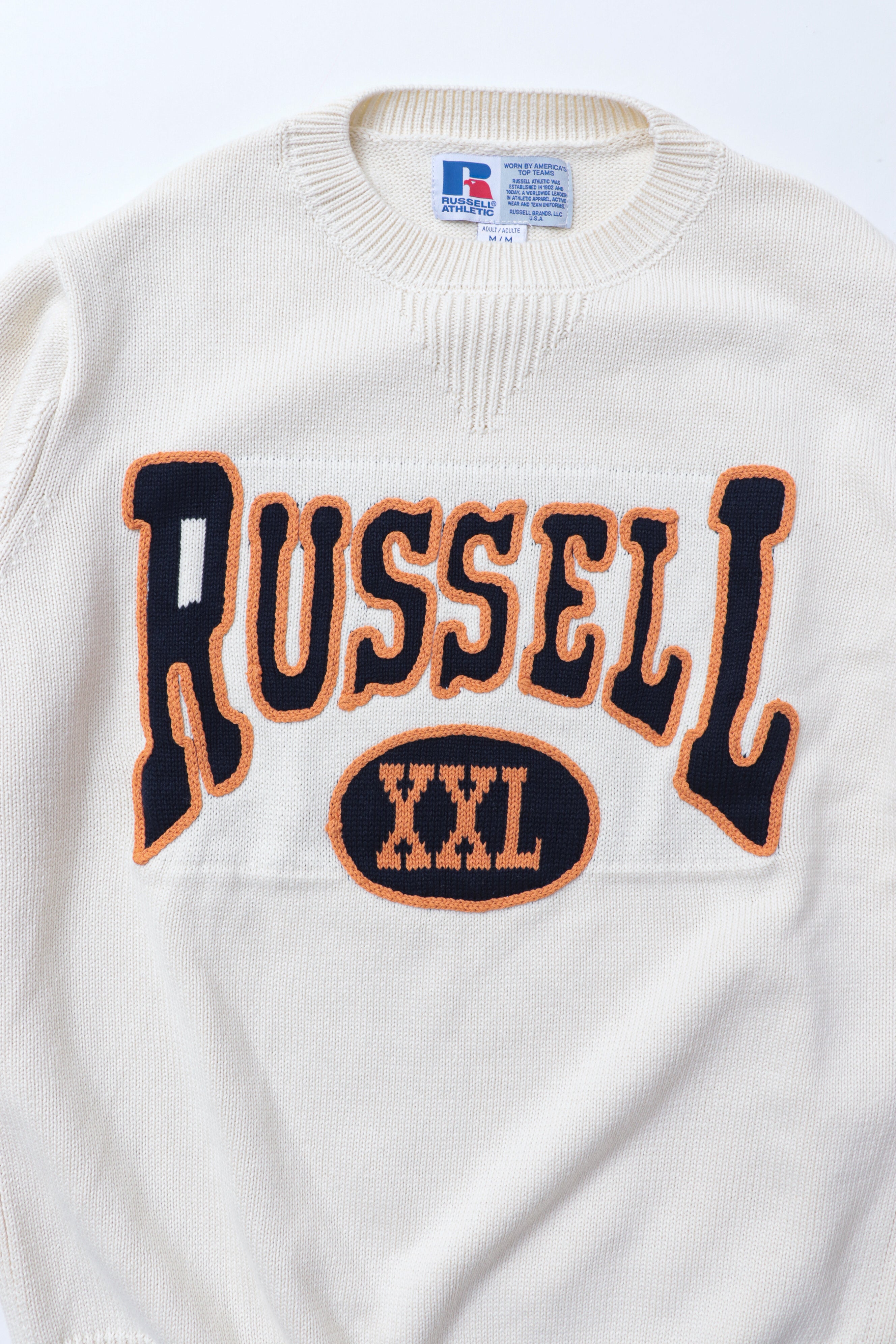 ＜RC-24710＞5G Cotton Jersey Knit Logo Sweater