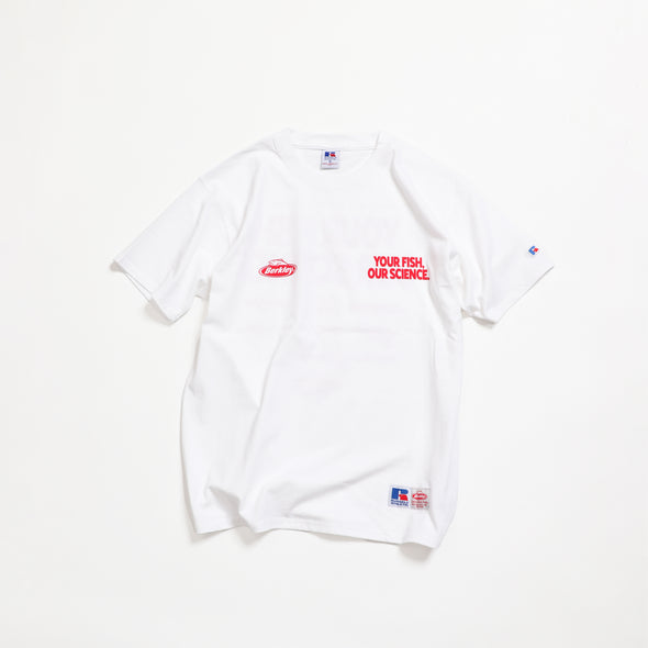 Russell×Berkley Multi Logo Heavy Cotton Jersey S/S T〈RBK-2502〉