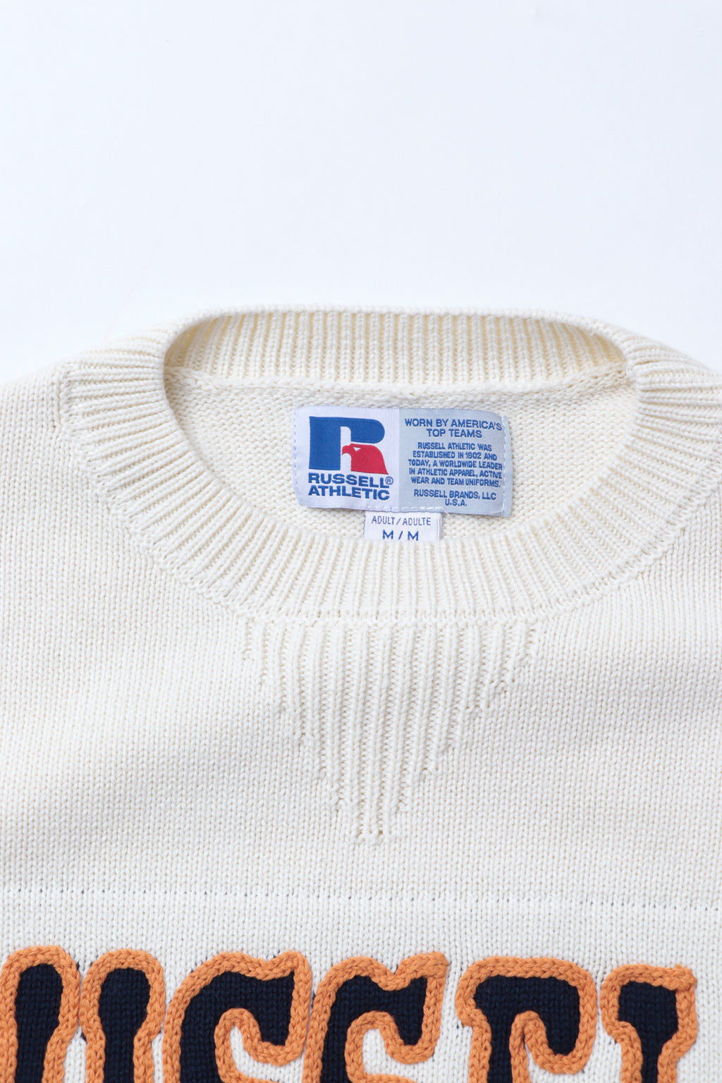 ＜RC-24710＞5G Cotton Jersey Knit Logo Sweater