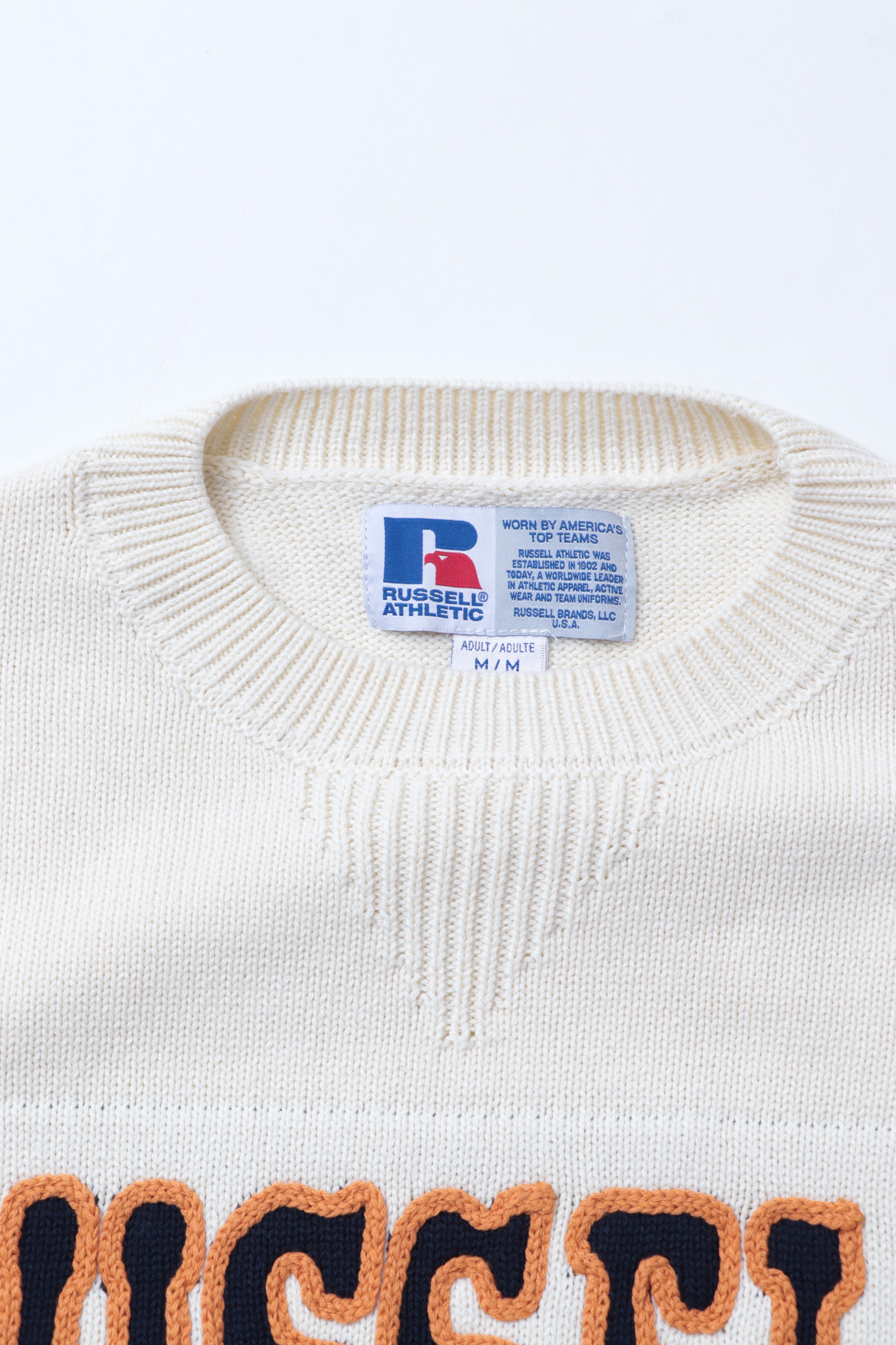 ＜RC-24710＞5G Cotton Jersey Knit Logo Sweater