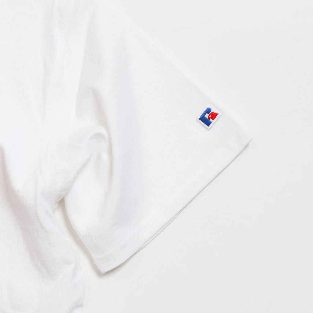 ＜RBK-2502＞Russell×Berkley Multi Logo Heavy Cotton Jersey S/S T