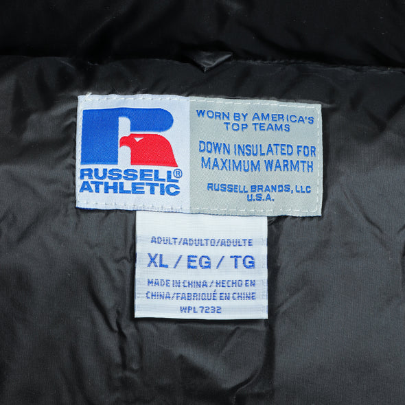 STAND COLLAR DOMN JACKET＜RC-19501＞RUSSELL ATHLETIC