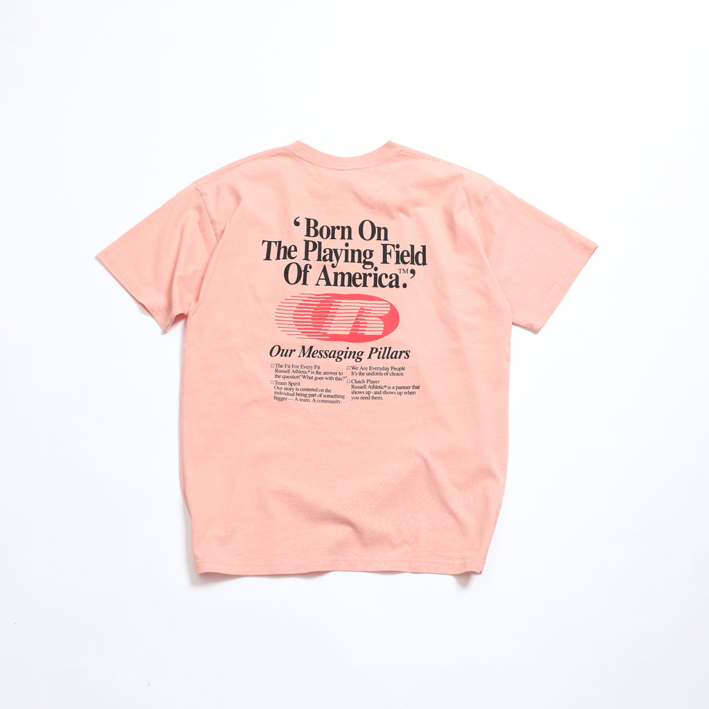 ＜RC-25508-C＞BOOKSTORE JERSEY S/S Graphic T-Born On The Playing Field