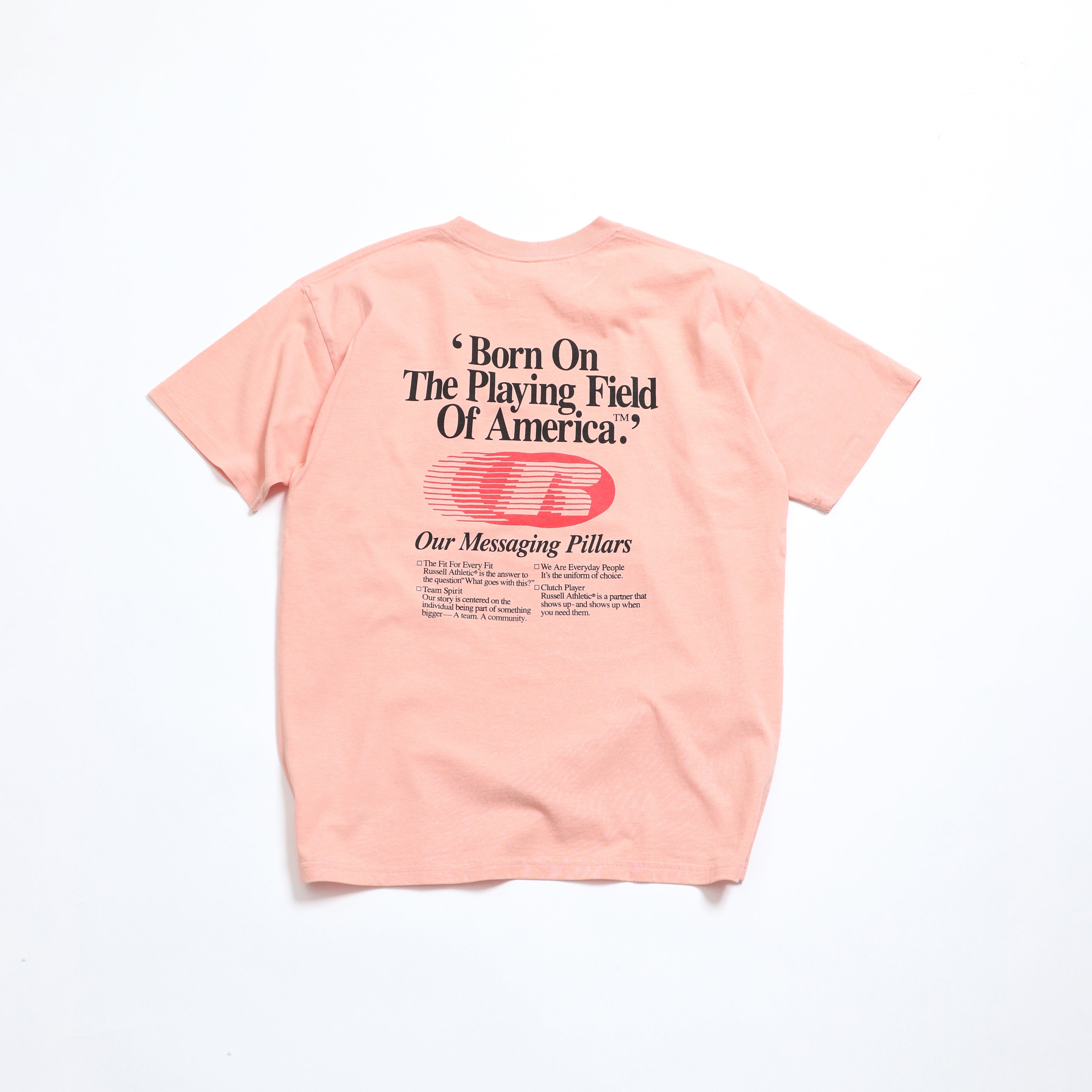 ＜RC-25508-C＞BOOKSTORE JERSEY S/S Graphic T-Born On The Playing Field