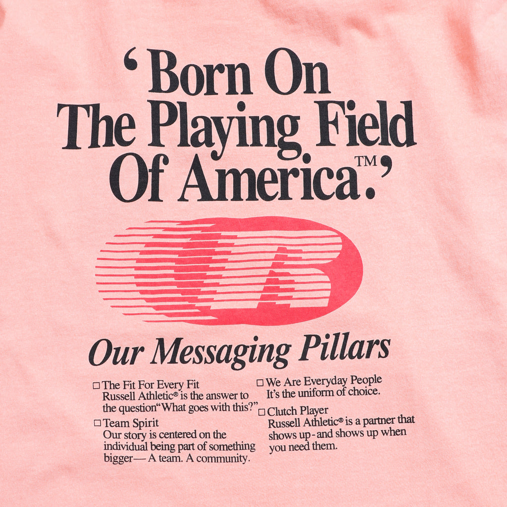 ＜RC-25508-C＞BOOKSTORE JERSEY S/S Graphic T-Born On The Playing Field