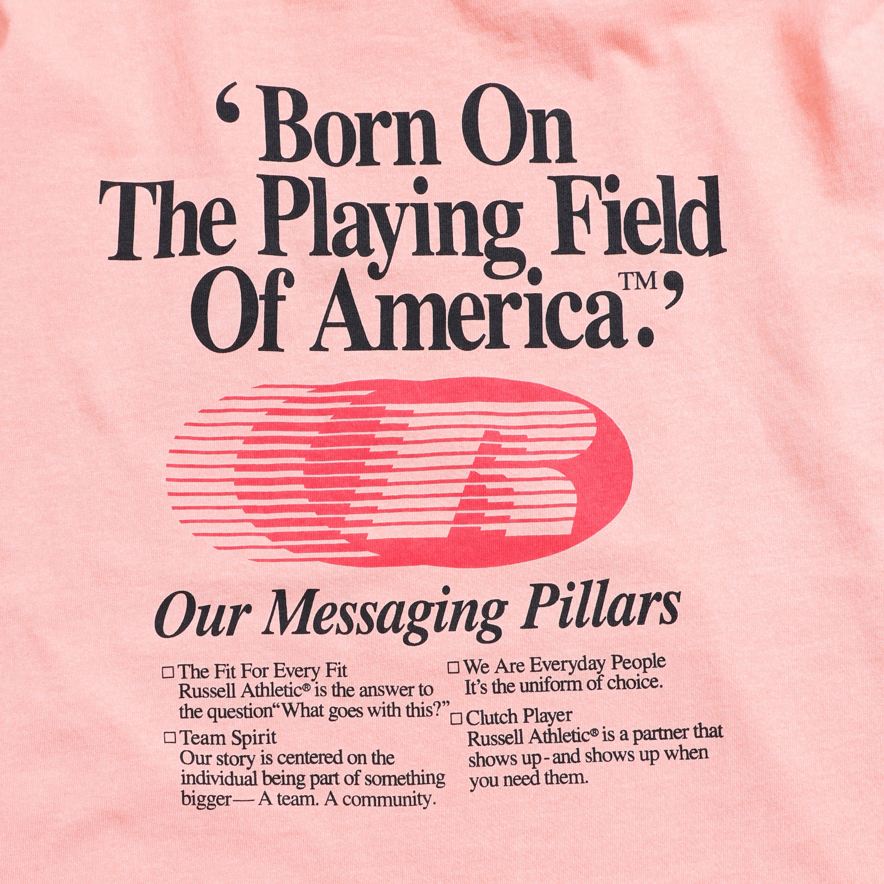 ＜RC-25508-C＞BOOKSTORE JERSEY S/S Graphic T-Born On The Playing Field