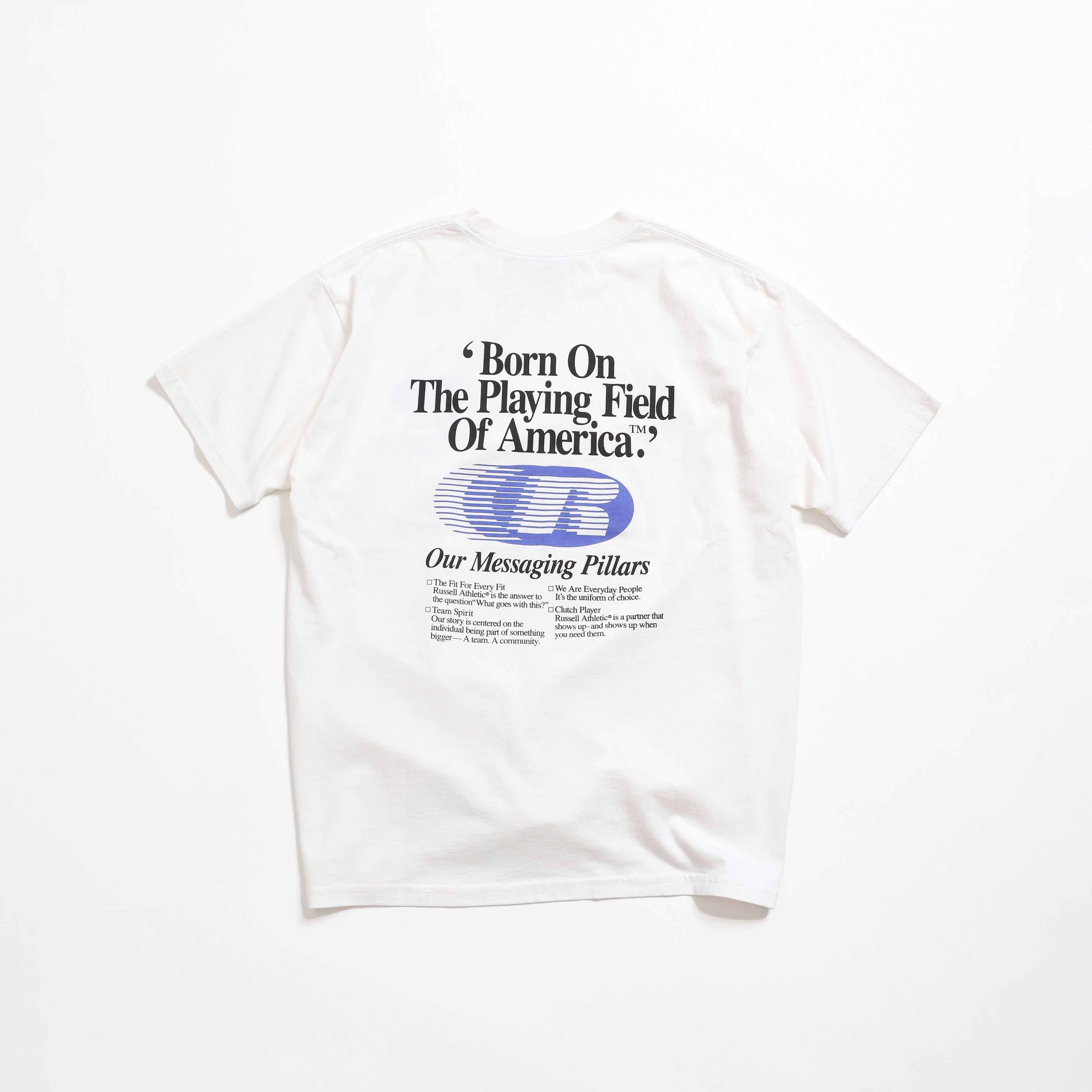 ＜RC-25508-C＞BOOKSTORE JERSEY S/S Graphic T-Born On The Playing Field