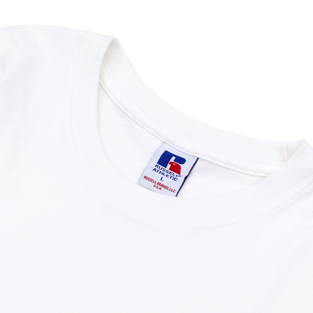 ＜RJ-1047＞-STANDARD ESSENTIALS-  RUSSEL LOGO LONG SLEEVE T