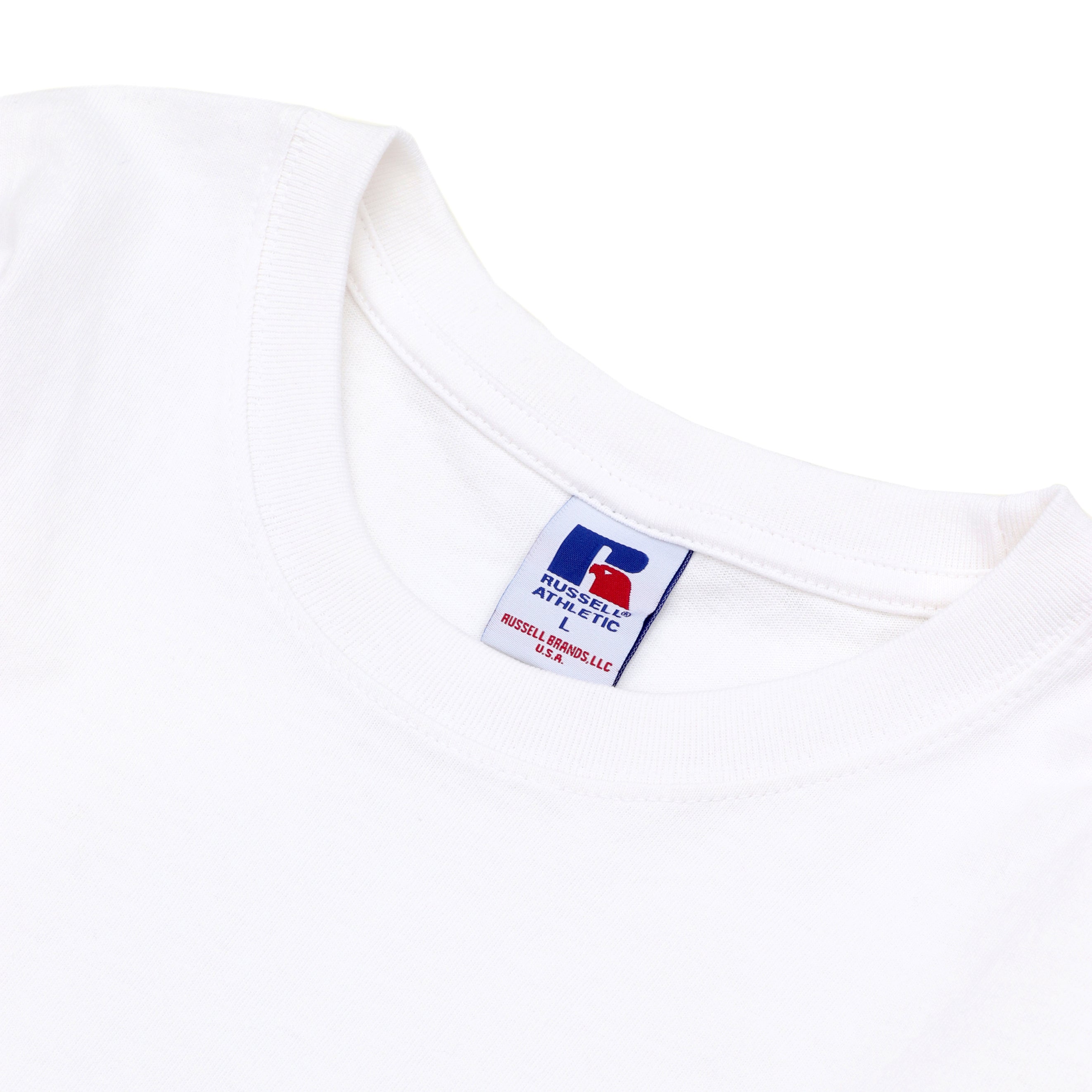 ＜RJ-1037＞STANDARD ESSENTIALS- RUSSEL LOGO T-SHIRT
