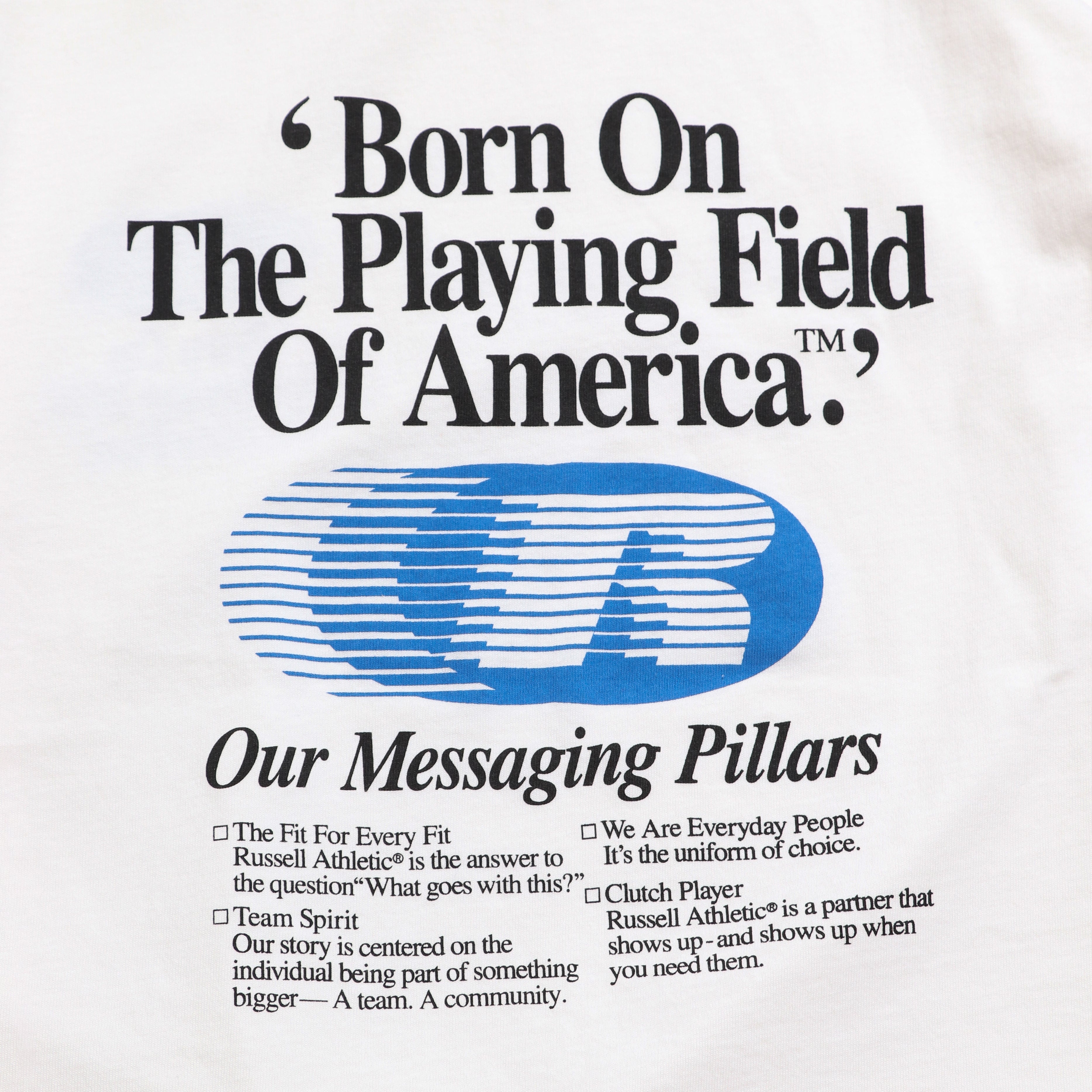 ＜RC-25508-C＞BOOKSTORE JERSEY S/S Graphic T-Born On The Playing Field